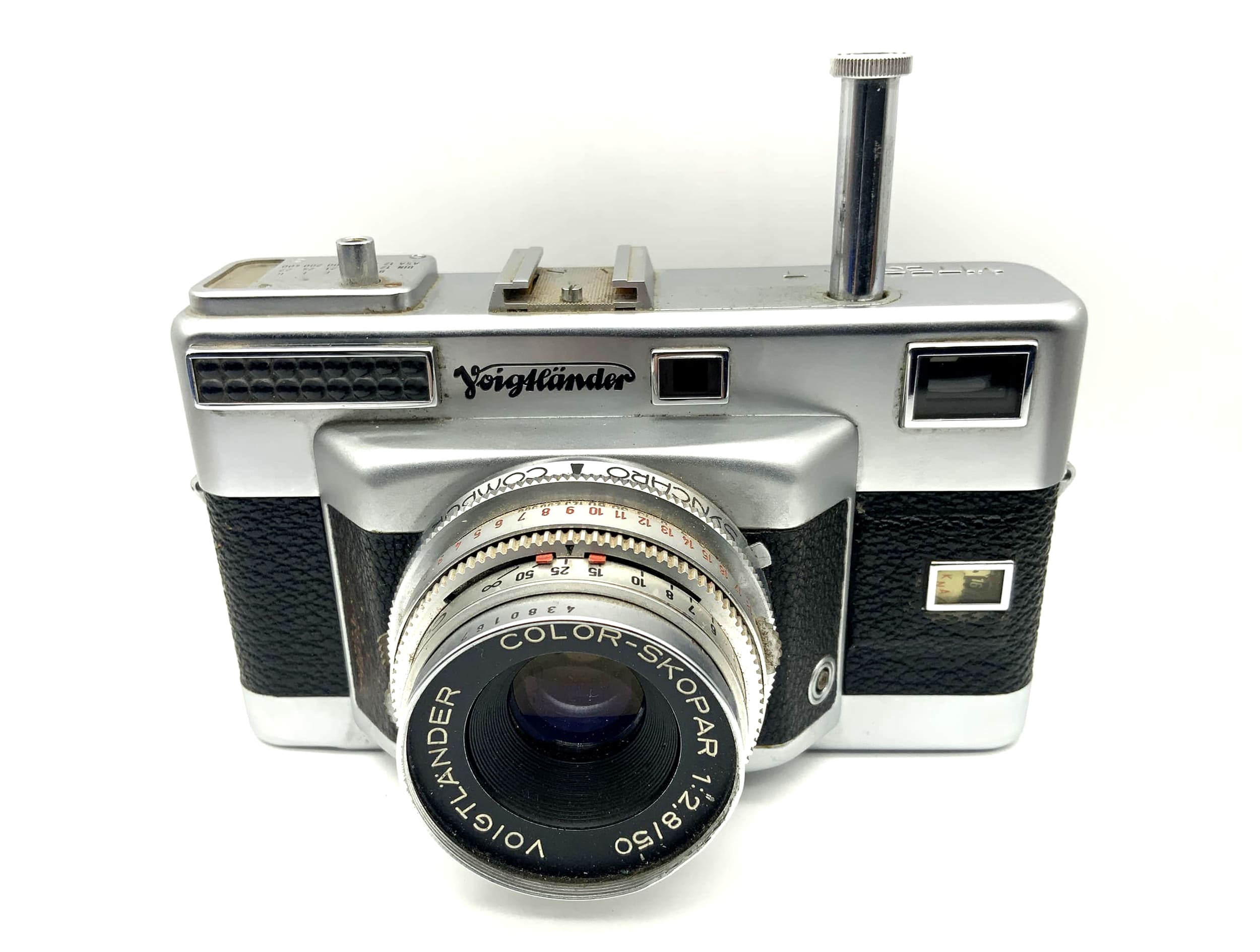 Voigtländer Vitessa T rangefinder camera with Color Skopar 1:2.8/50 35mm lens