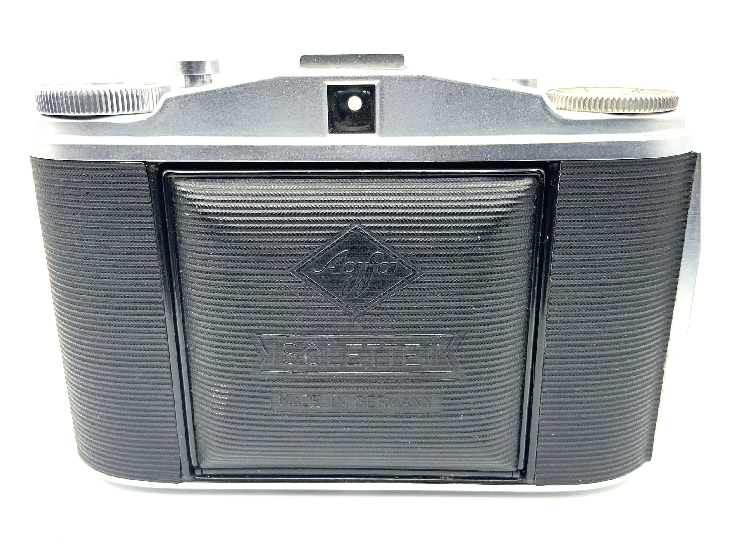 Agfa Isolette II folding camera with Solinar 1:4.5 f=85mm Compur Rapid roll film