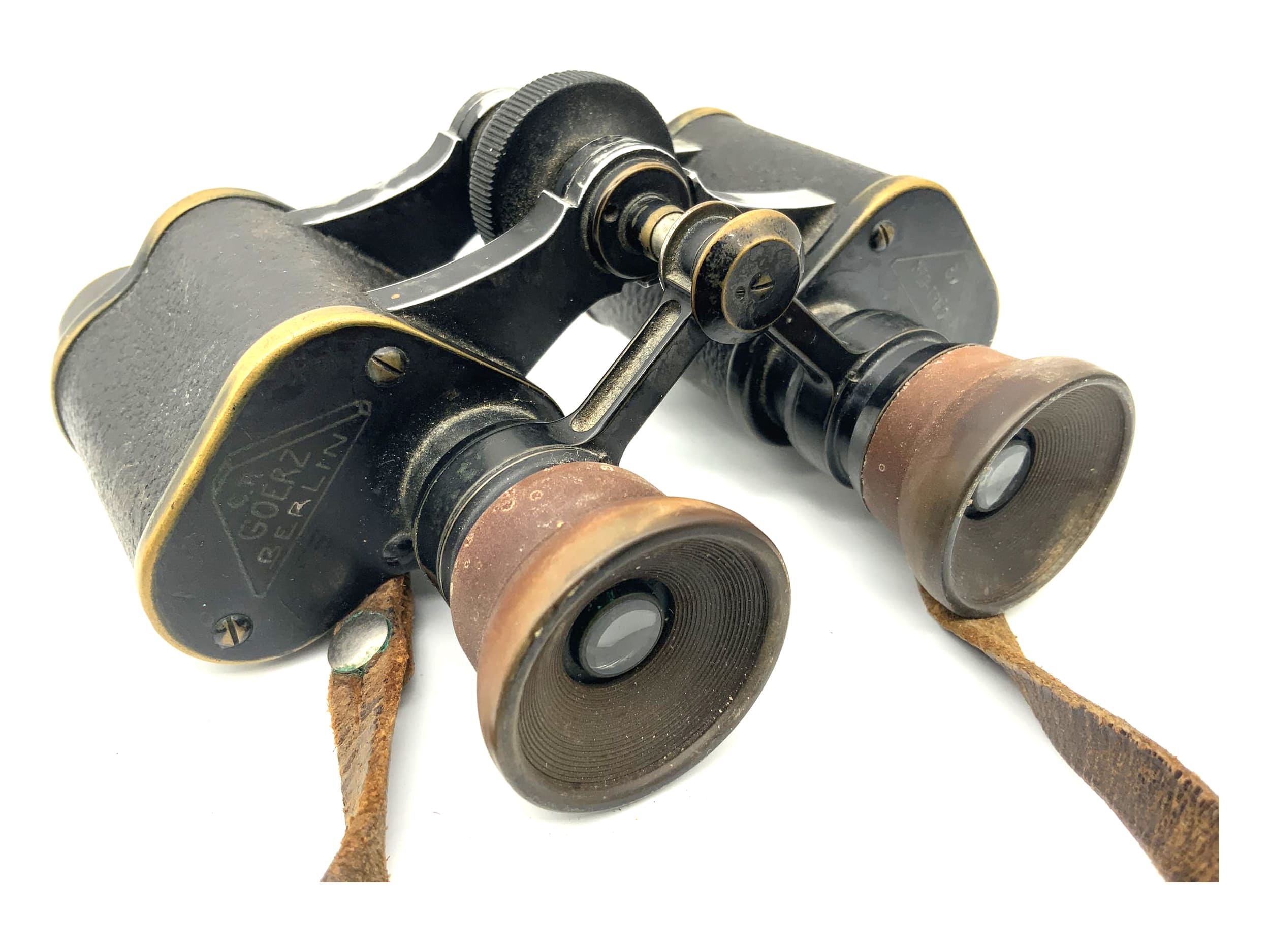 CP Goerz Berlin Neo-Trieder 8x Binoculars DRP WWI Wehrmacht