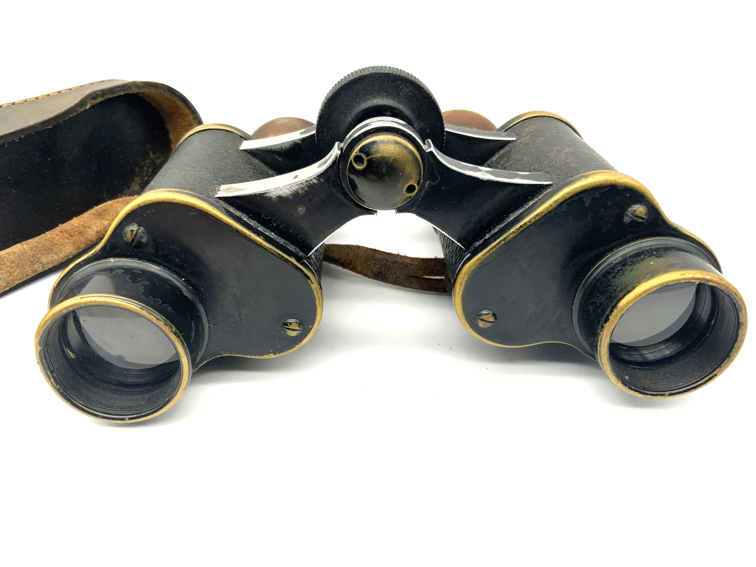 CP Goerz Berlin Neo-Trieder 8x Binoculars DRP WWI Wehrmacht