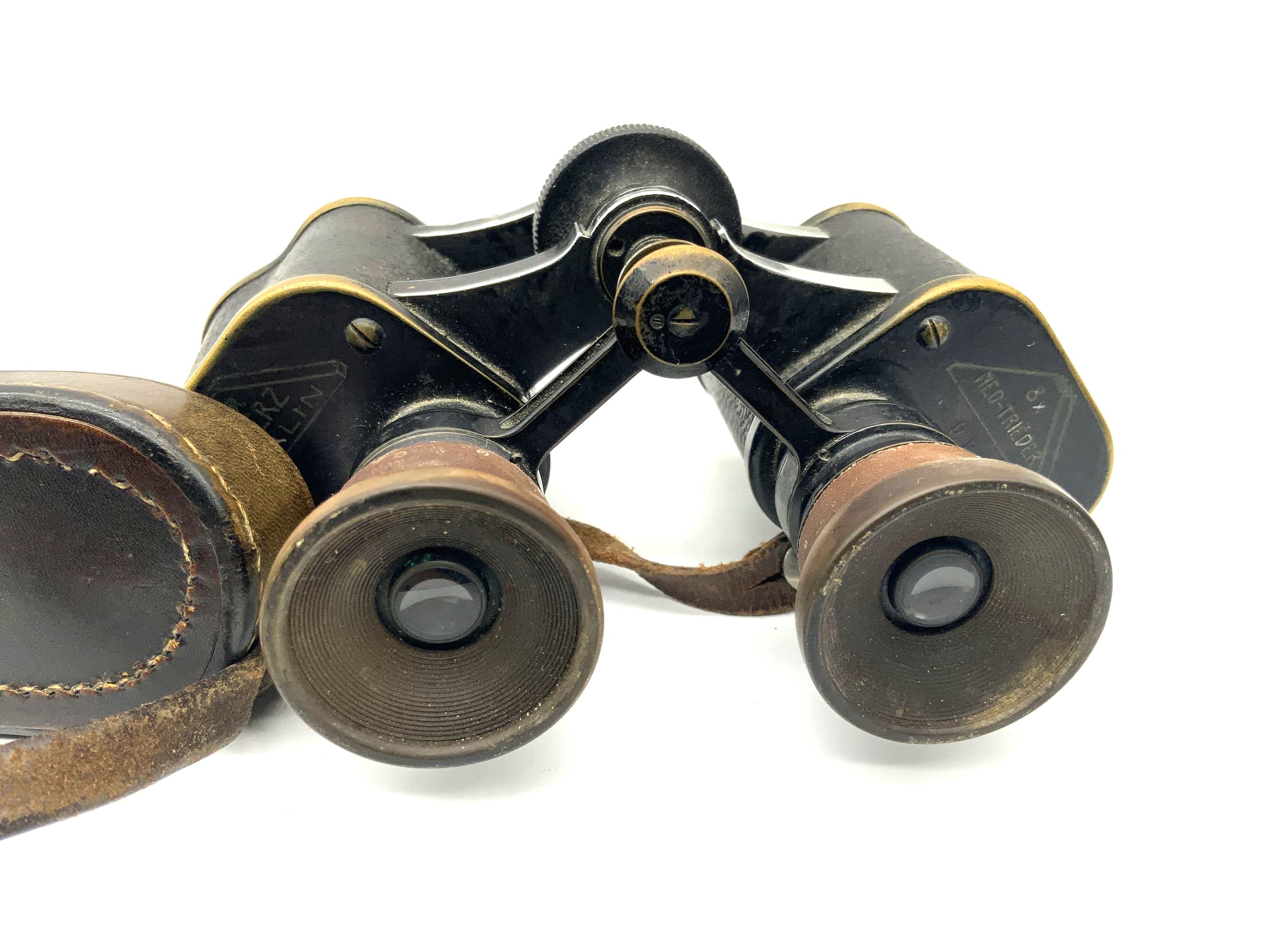 CP Goerz Berlin Neo-Trieder 8x Binoculars DRP WWI Wehrmacht