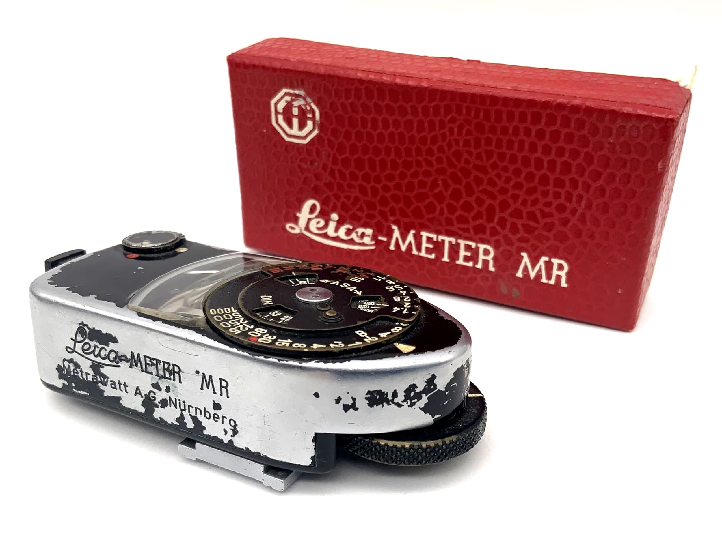 Leica Meter MR exposure meter Metrawatt for Leica M models, black, in original packaging