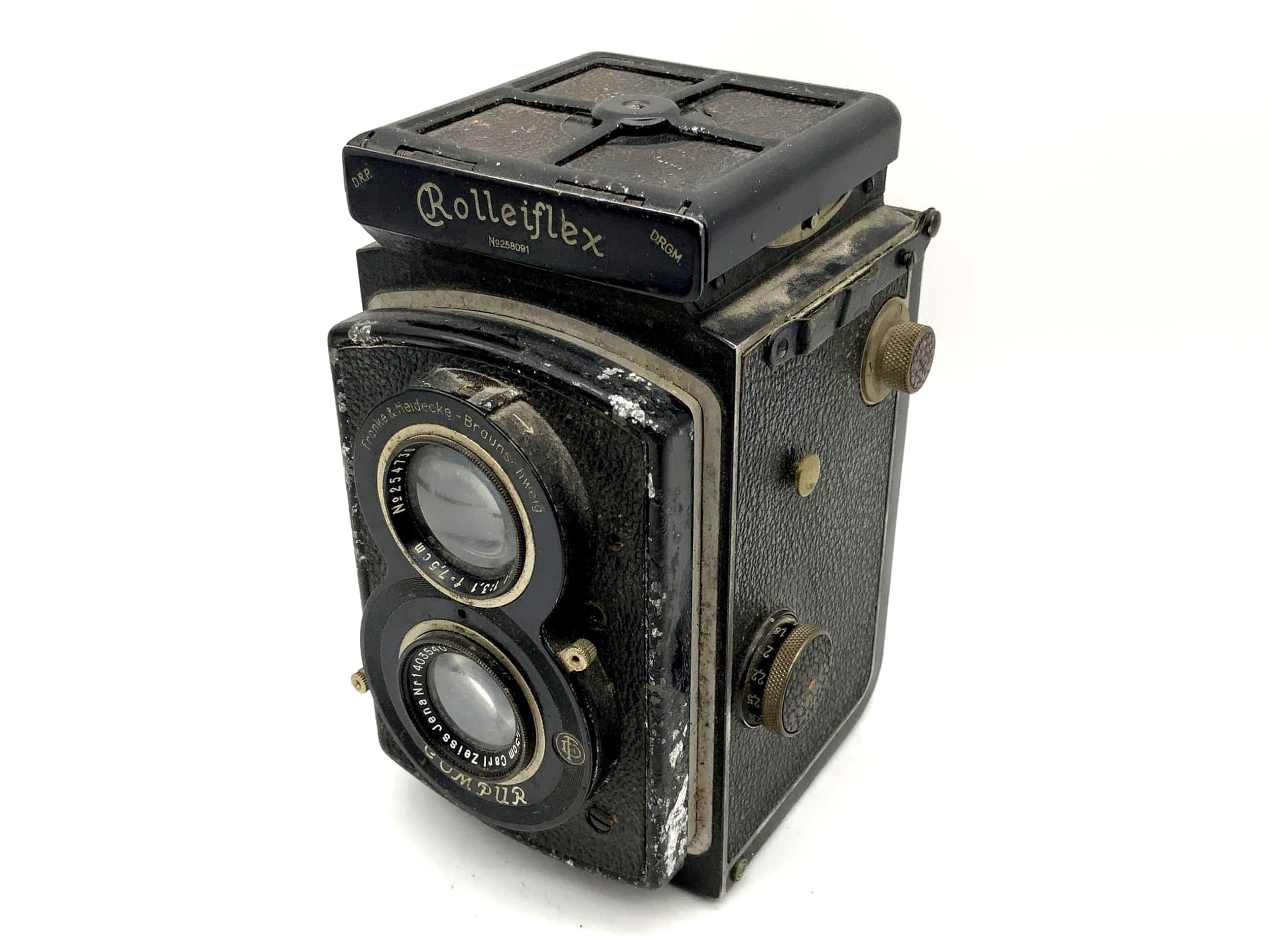 Rollei Rolleiflex Standard TLR with Carl Zeiss Tessar 1:3.8 f=7.5cm 6x6