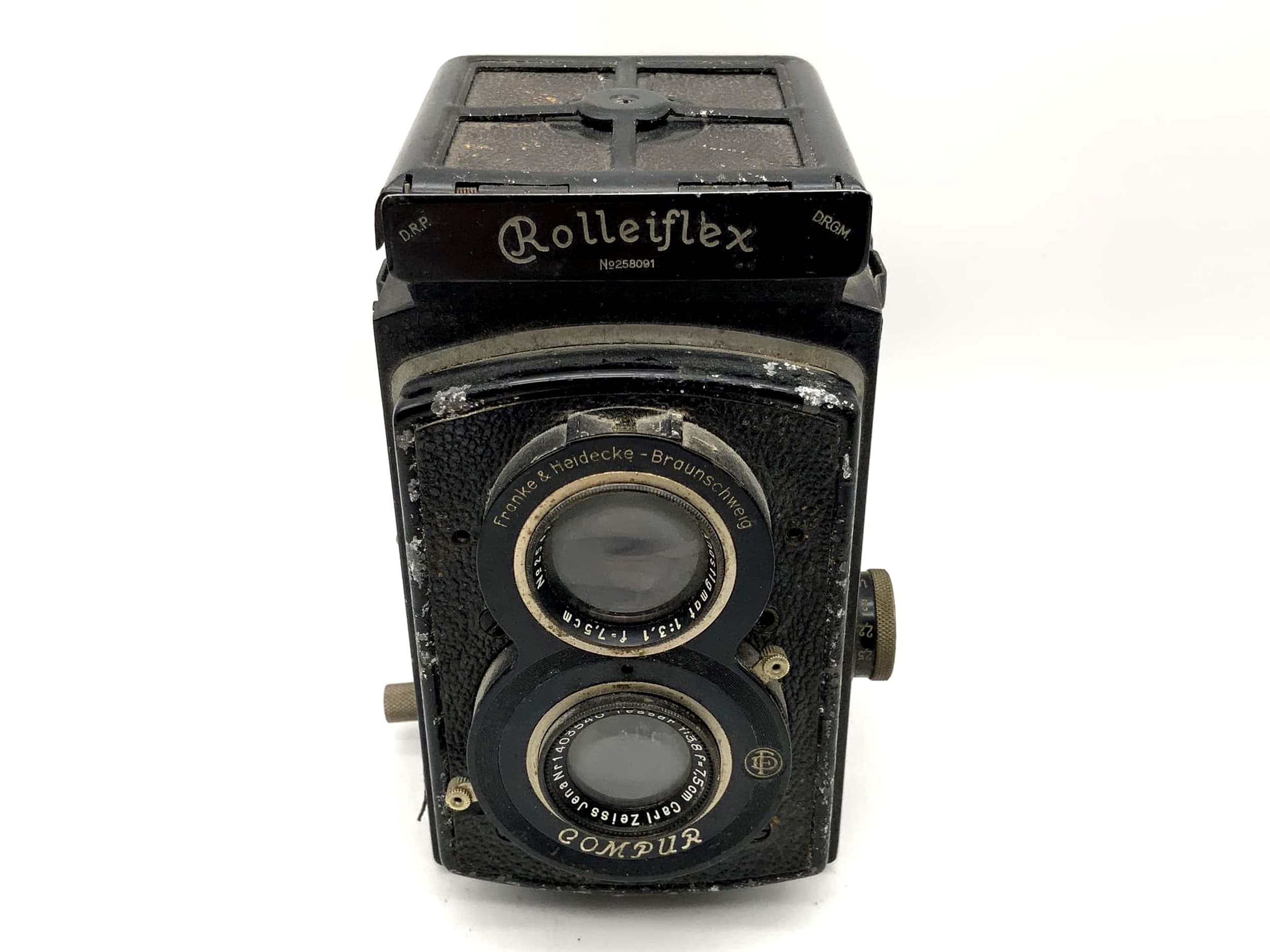 Rollei Rolleiflex Standard TLR with Carl Zeiss Tessar 1:3.8 f=7.5cm 6x6