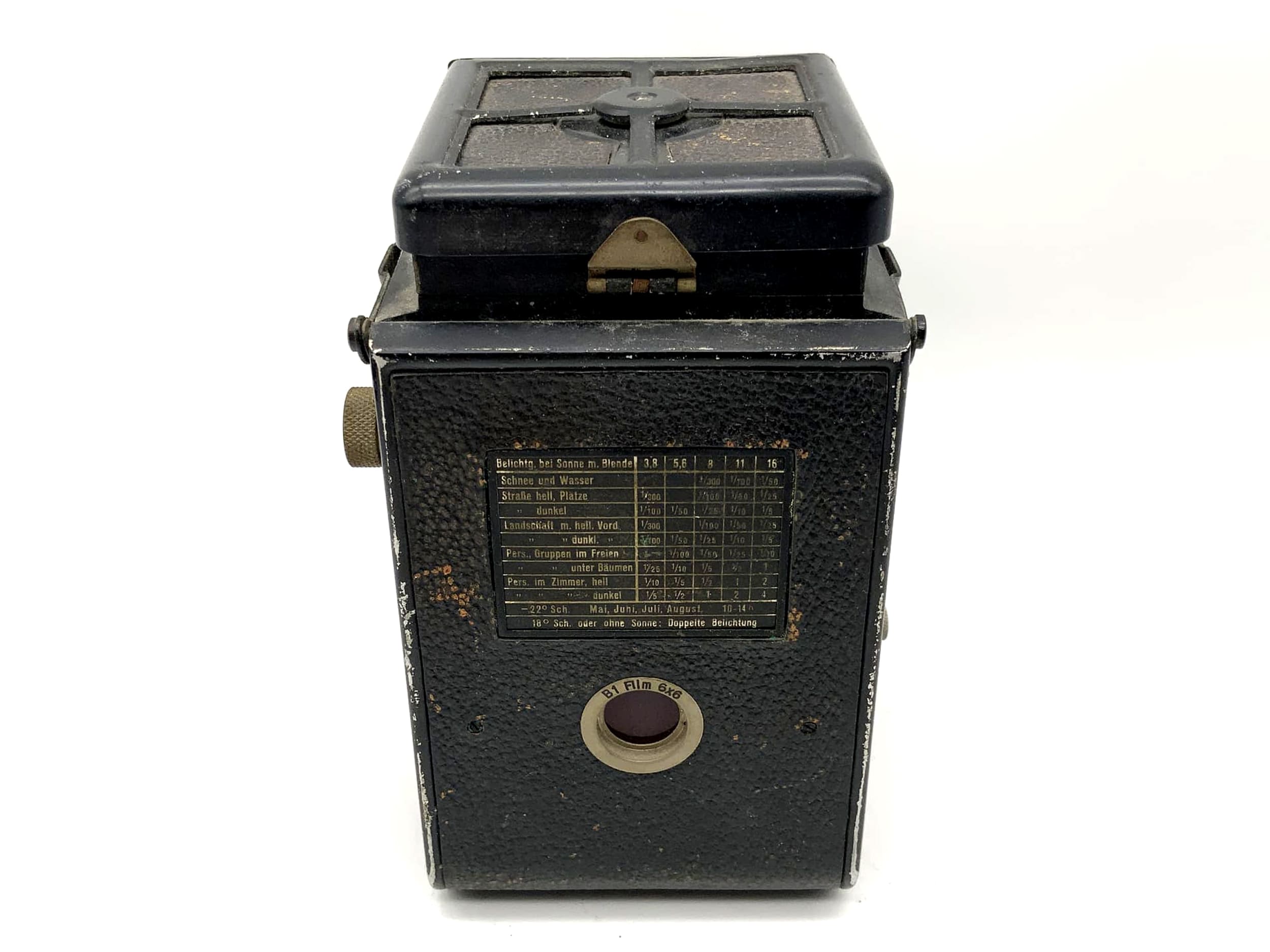 Rollei Rolleiflex Standard TLR with Carl Zeiss Tessar 1:3.8 f=7.5cm 6x6