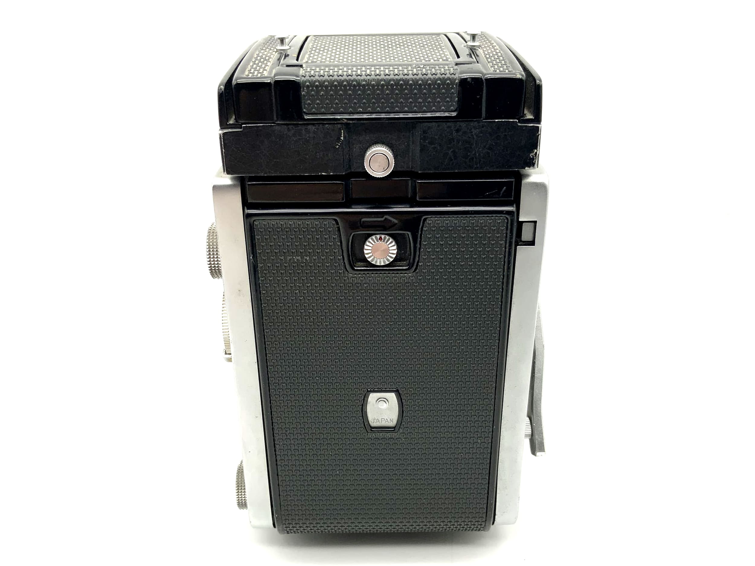 Mamiya C33 professional TLR 6x6 body, drop damage, twin-lens reflex camera