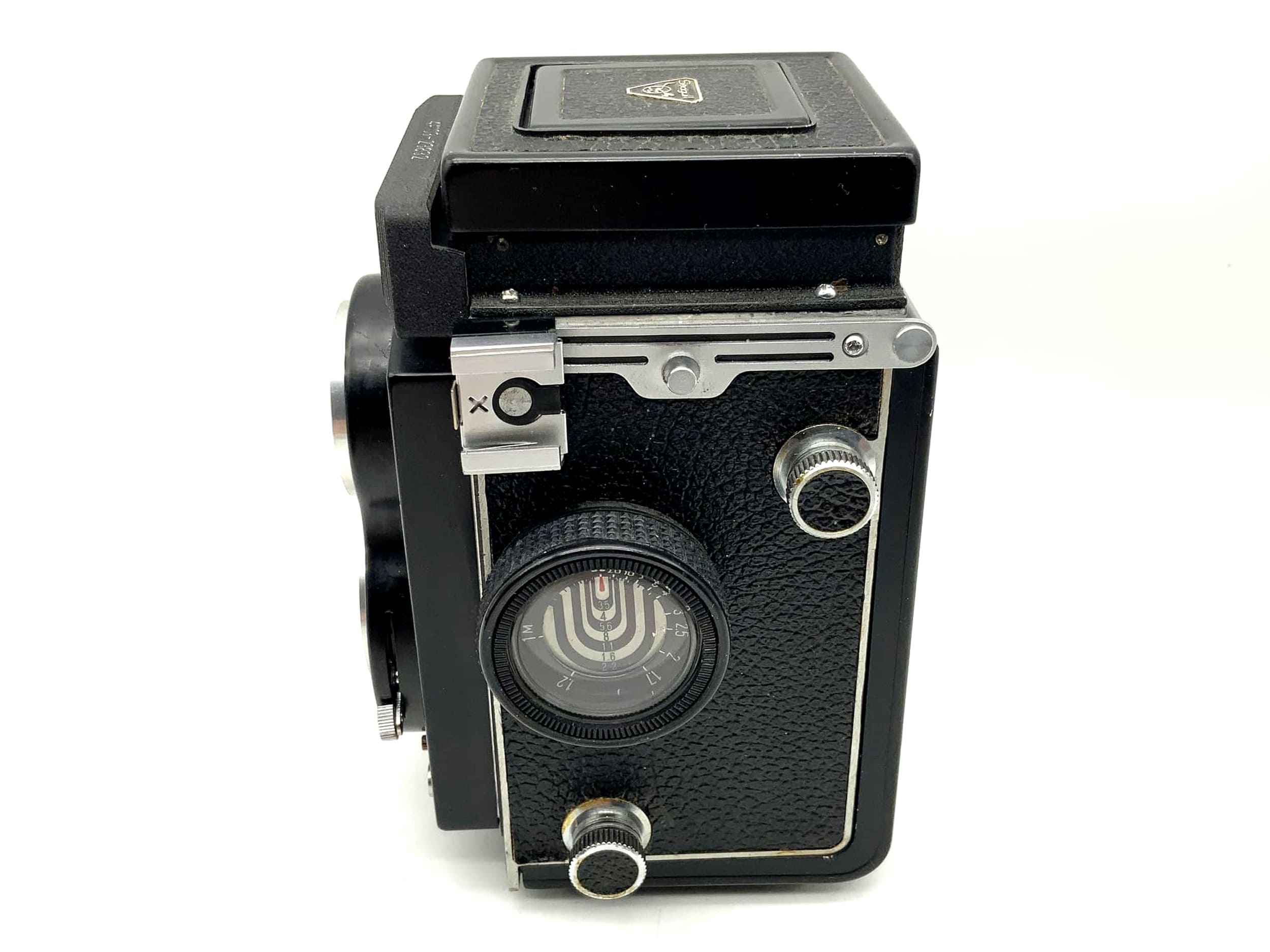 Seagull 4A-103 TLR with Haiou SA-84 1:3.5/75 medium format 6x6 with bag