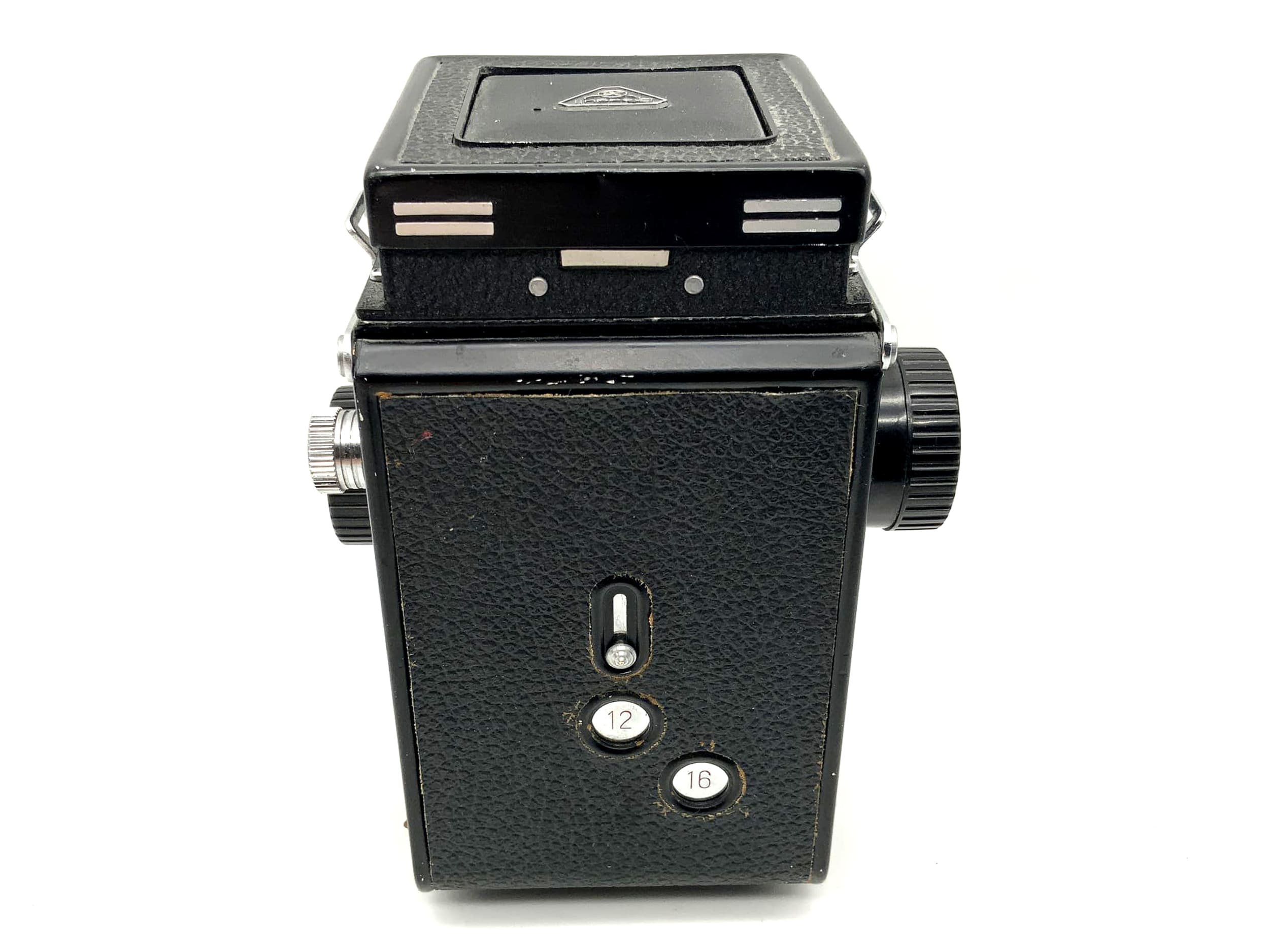 Seagull 4B1 TLR with Haiou SA-85 1:3.5/75 medium format 6x6 twin-lens reflex camera
