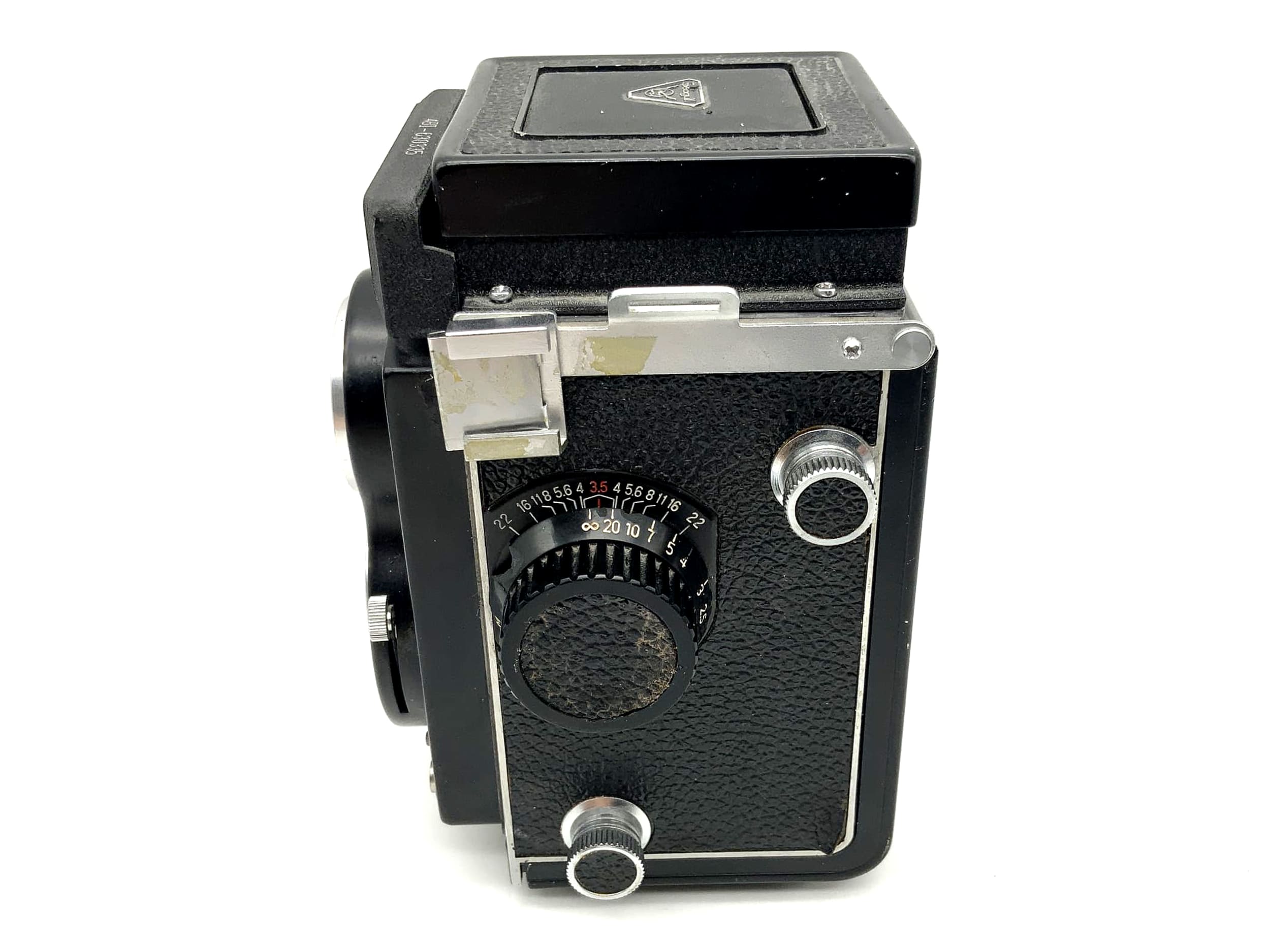 Seagull 4B1 TLR with Haiou SA-85 1:3.5/75 medium format 6x6 twin-lens reflex camera