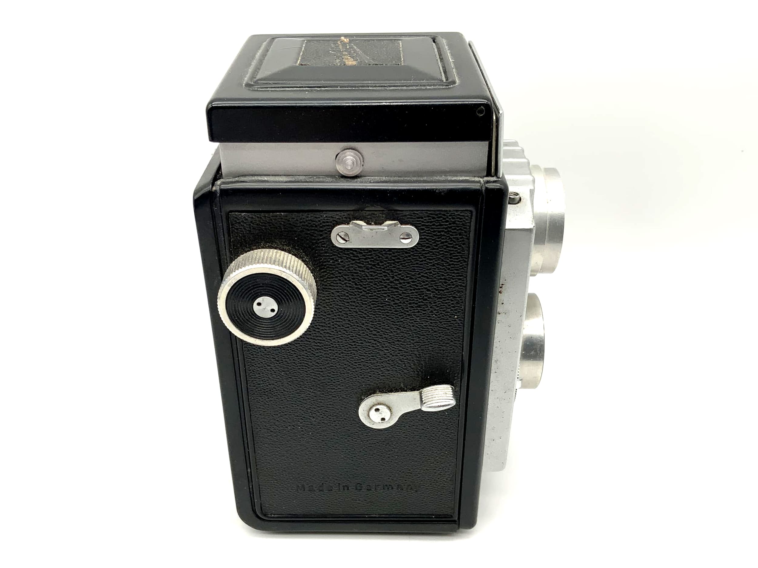 Welta Weltaflex TLR with Meyer Optik Trioplan 1:3.5/75 red V Prontor-SVS