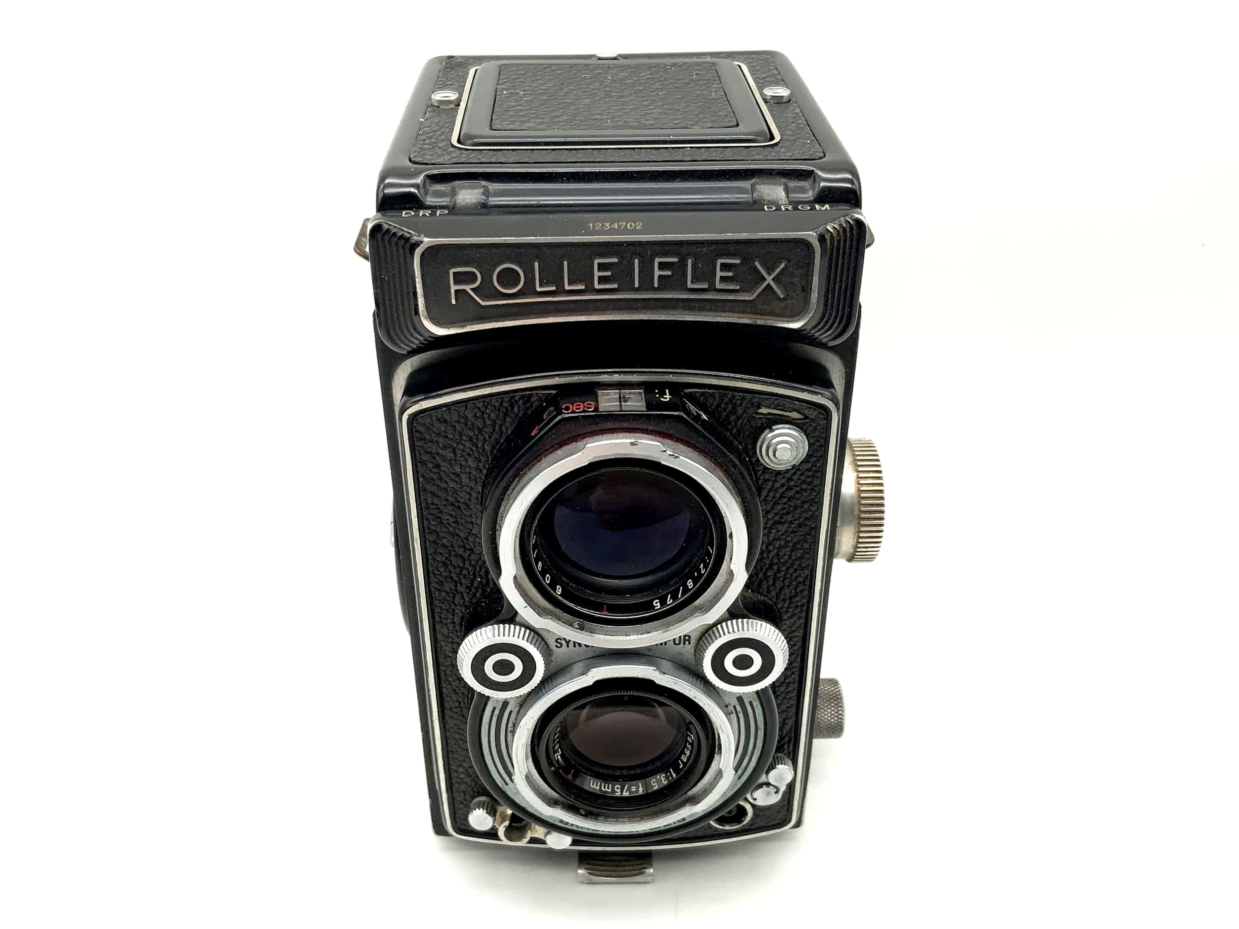 Rollei Rolleiflex Automat K4A TLR with Zeiss Tessar 1:3.5 f=75mm Synchro-Compur