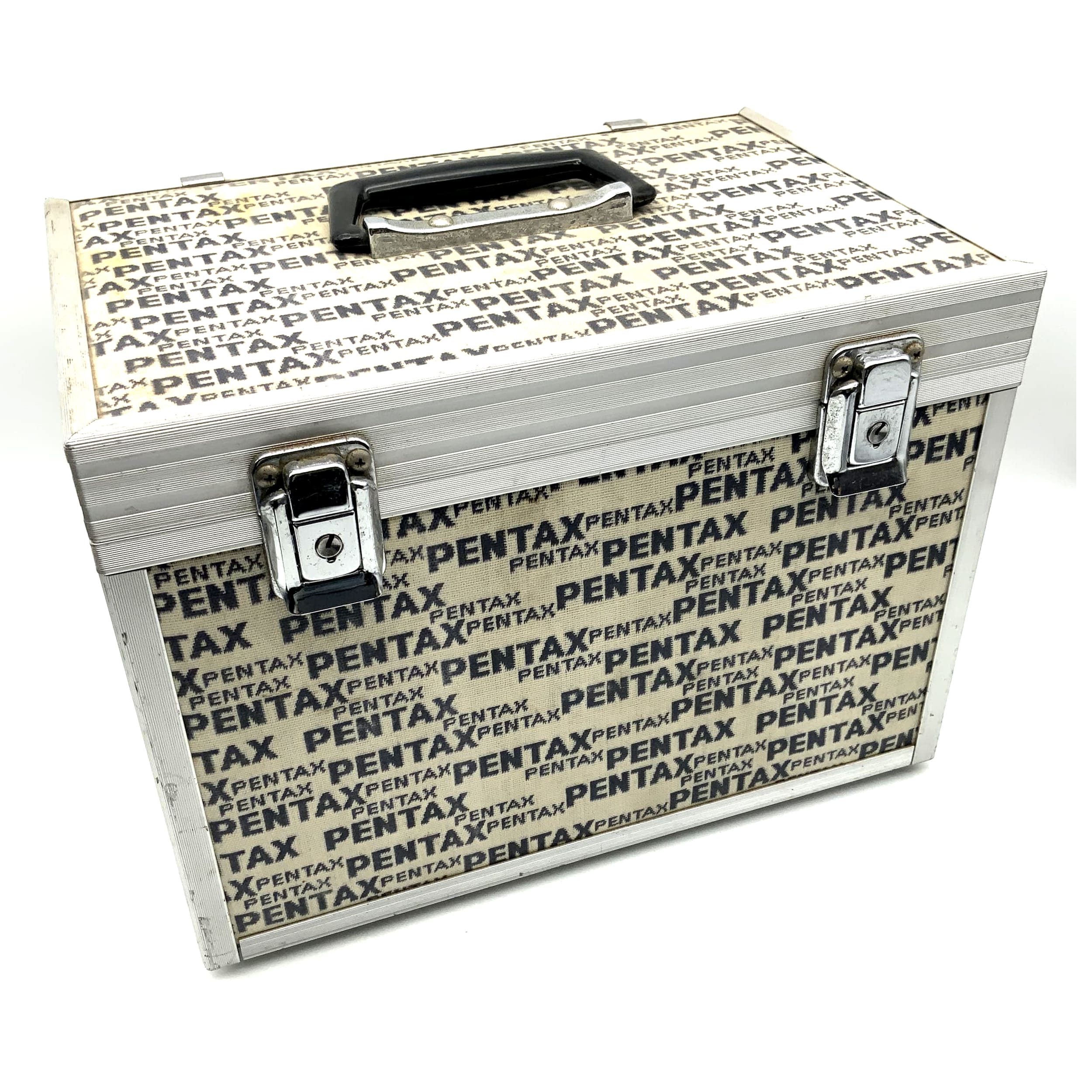 Pentax camera bag, white, approx. 25x17x17cm