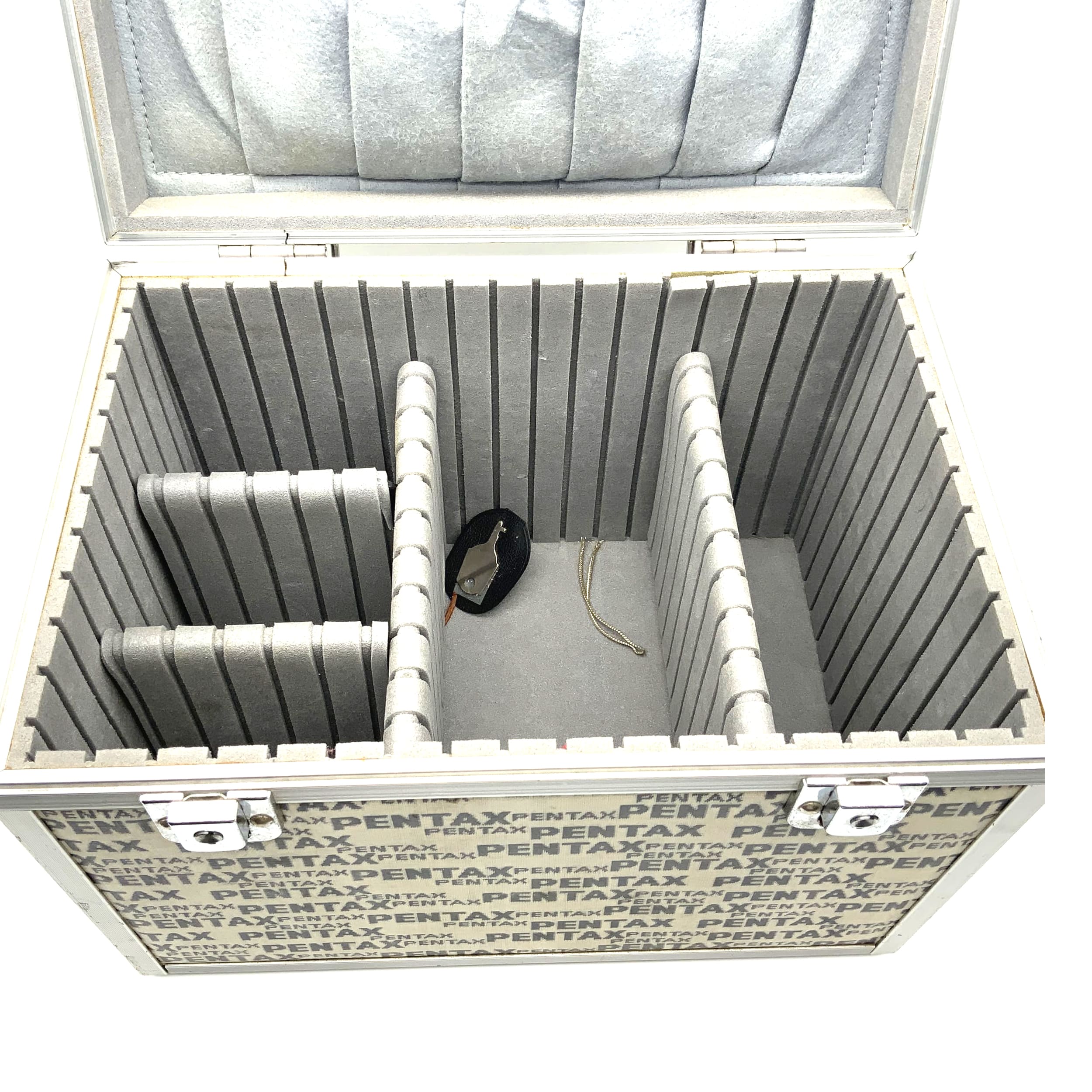 Pentax camera bag, white, approx. 25x17x17cm