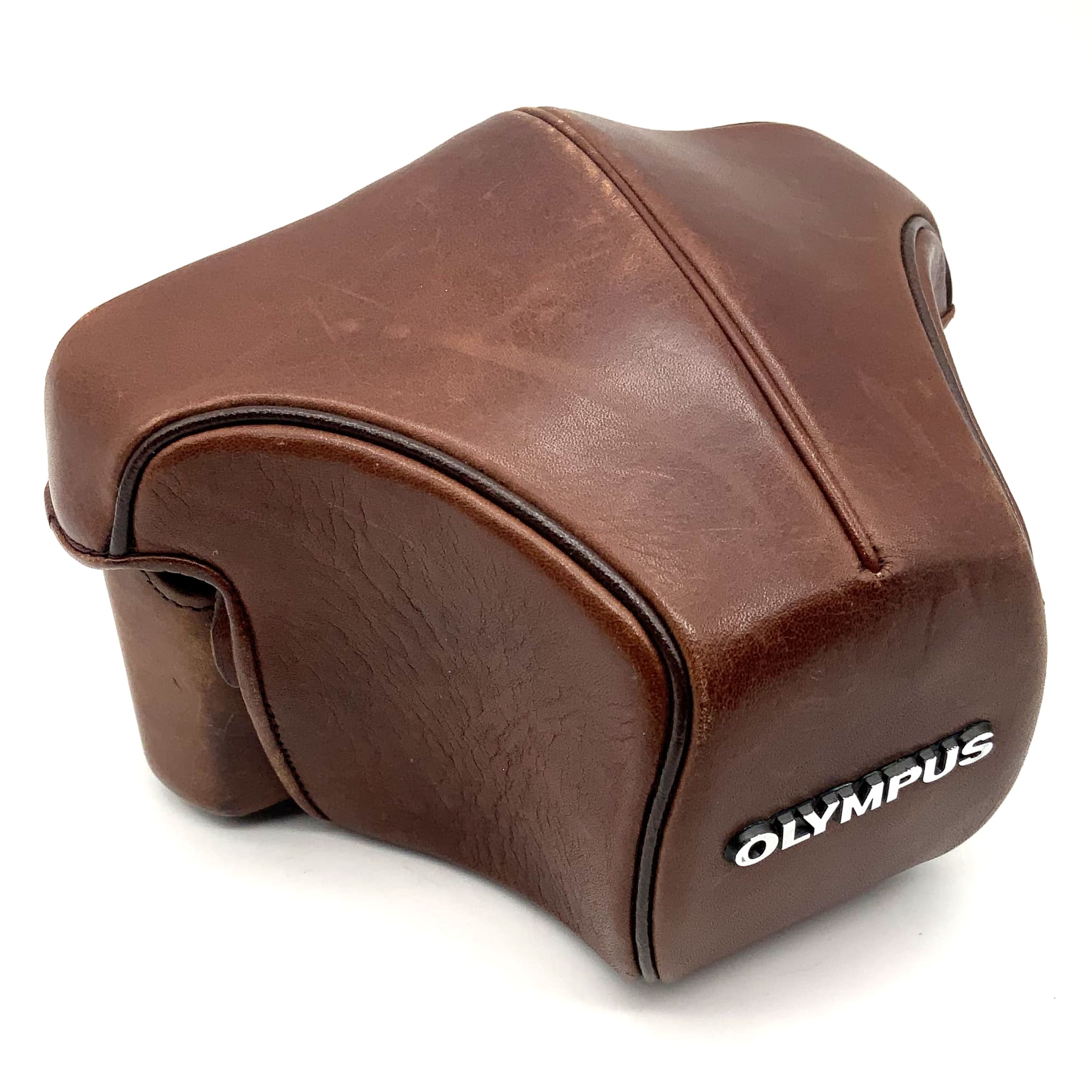 Olympus brown leather ever-ready case for OM models OM-1 OM-2 …