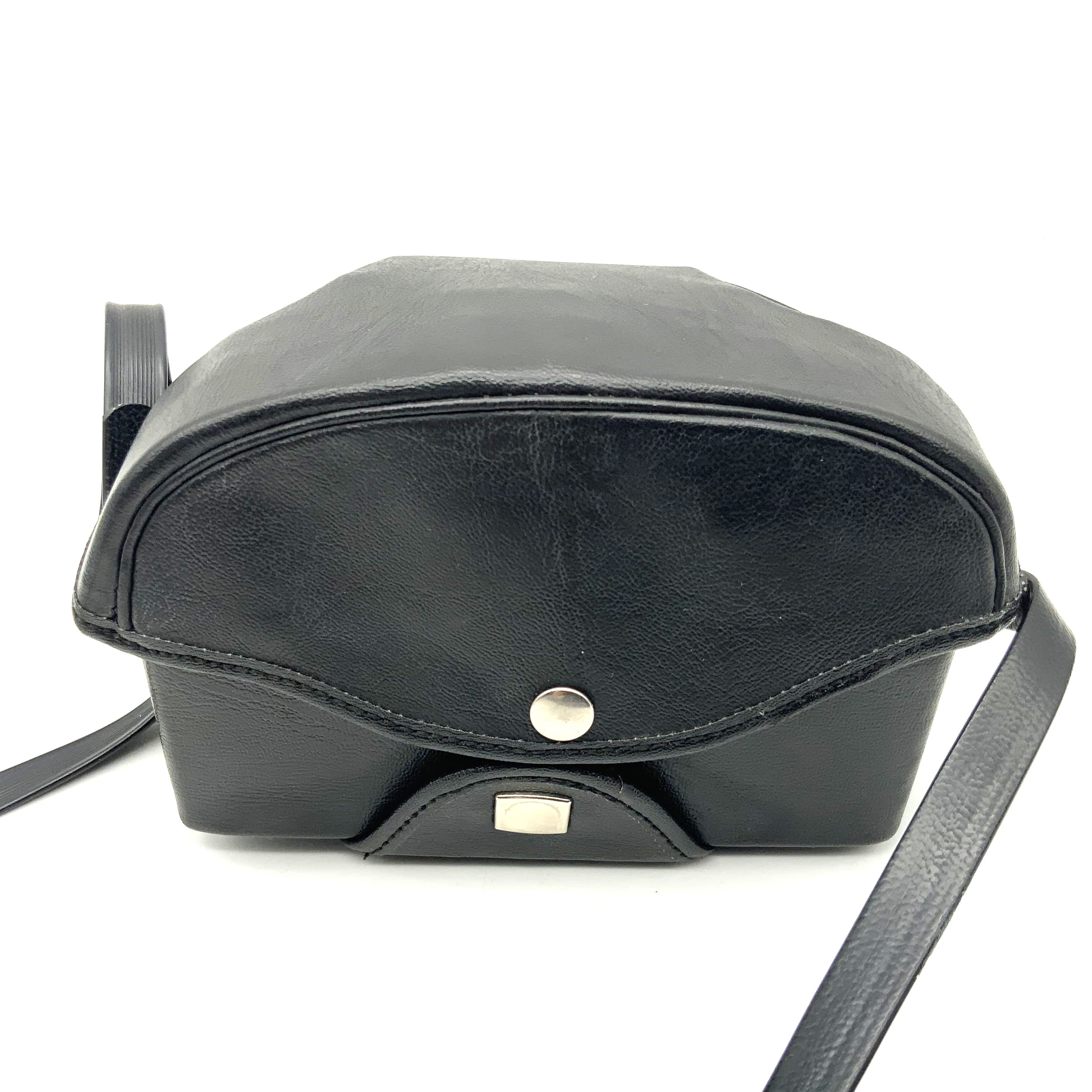 Praktica ready bag, black leather bag for Praktica B models