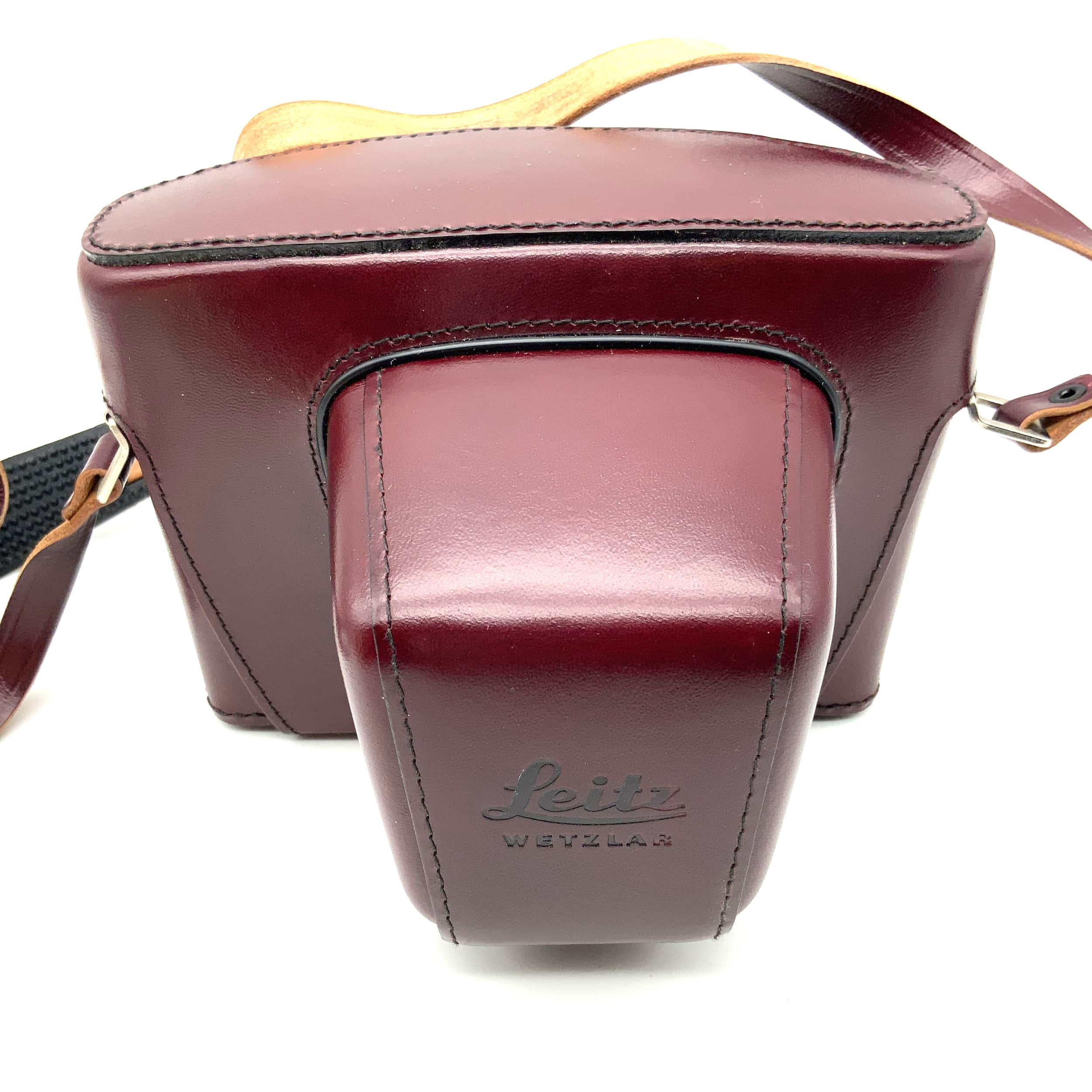 Leitz ready bag 14504 red leather for Leica Leicaflex SL 2 bordeaux original packaging