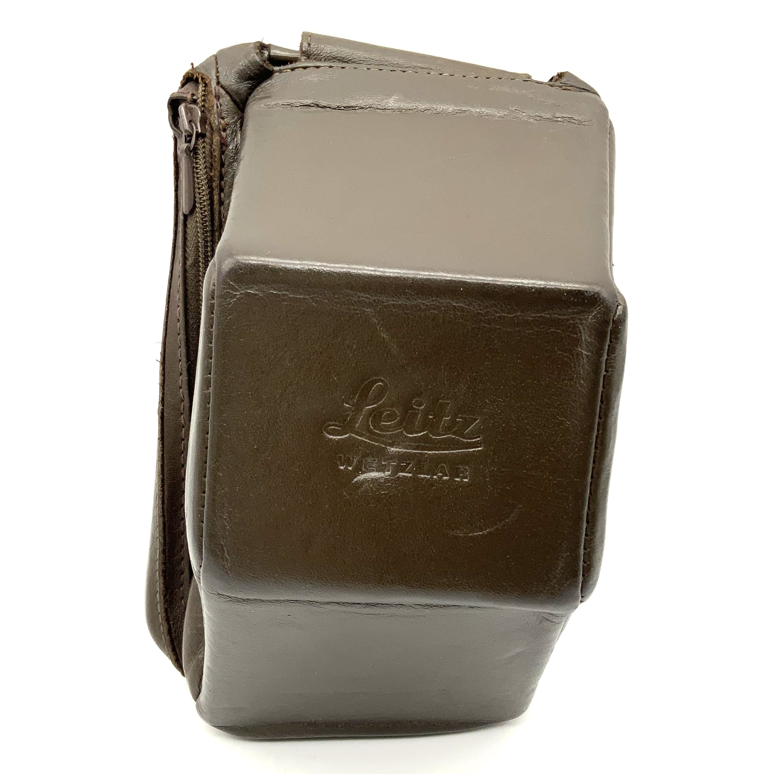 Leitz brown leather camera bag for Leica M5