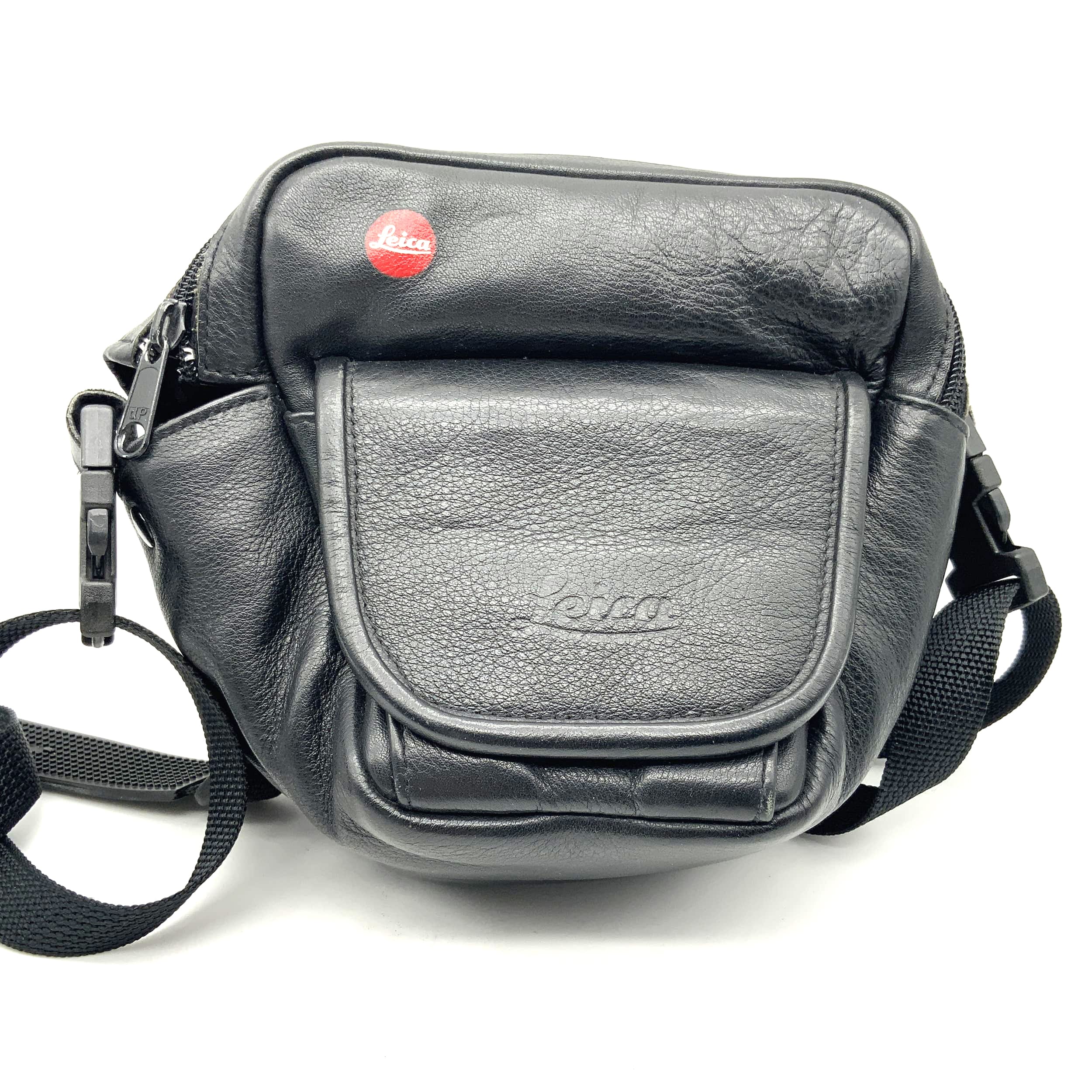 Leica Ready Bag RE black leather camera bag for Leica RE