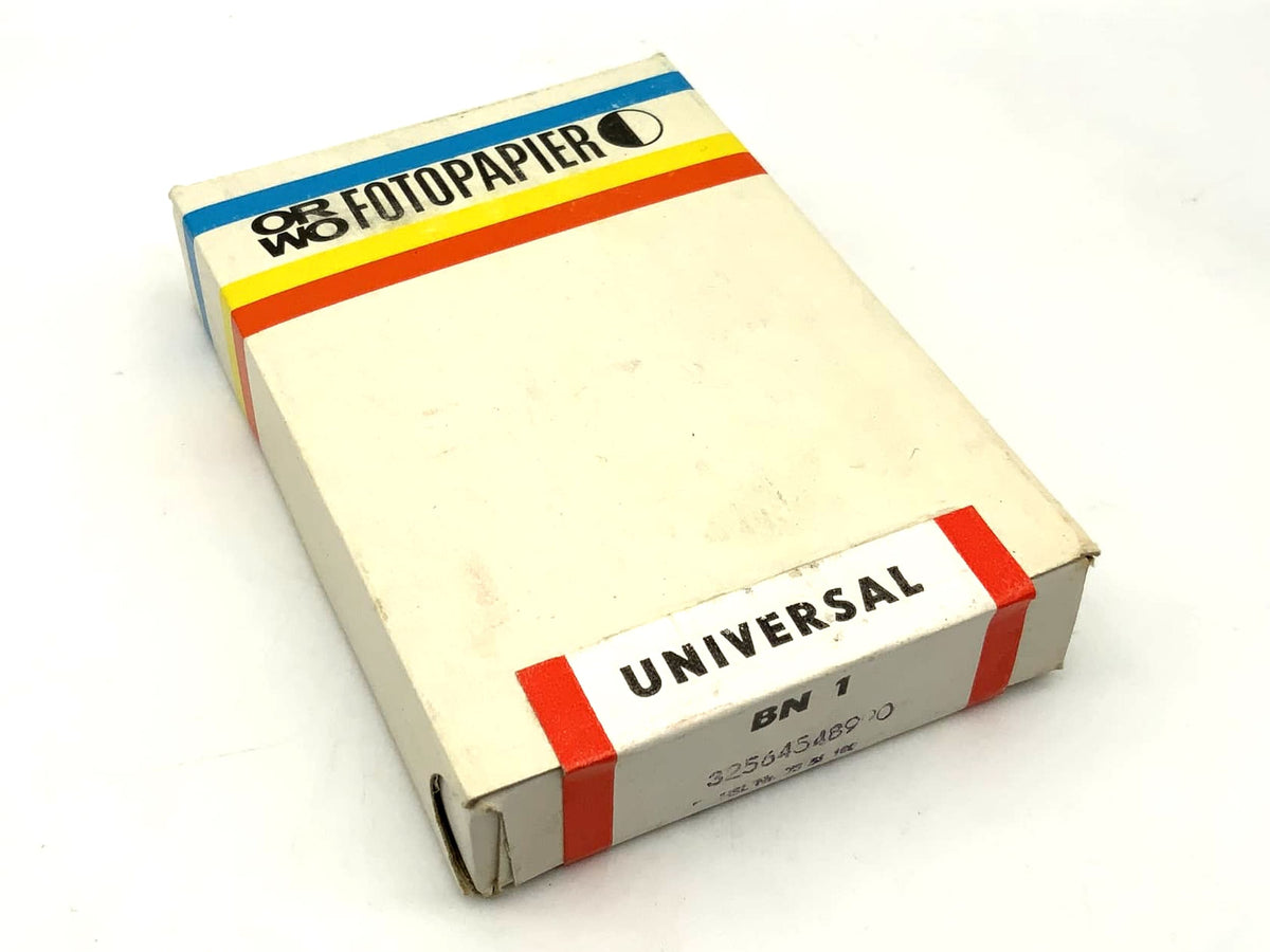 ORWO Photo Paper BN1 100 Sheets 7.4x10.5cm New Universal BN1 Enlarging Paper