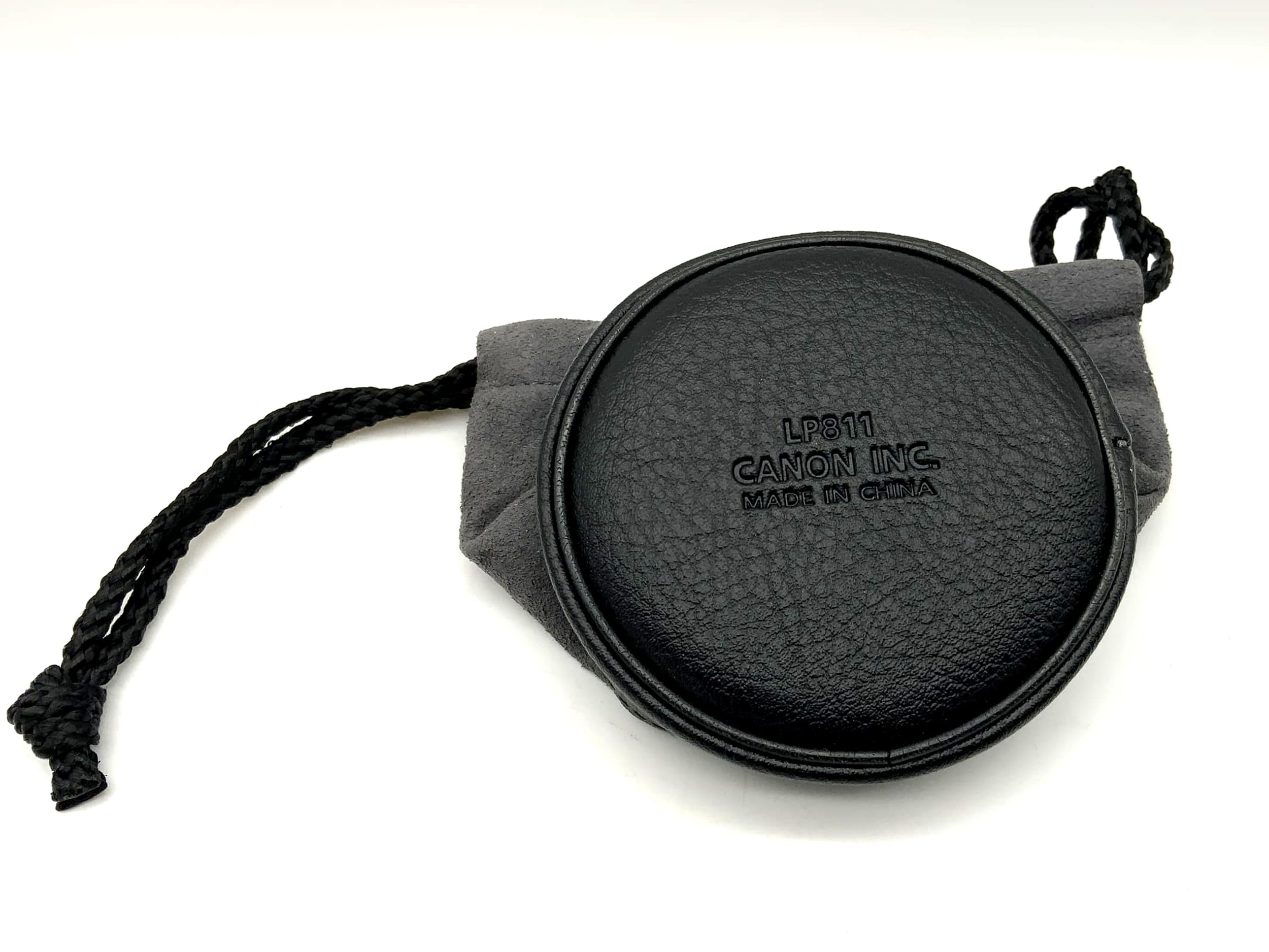Canon LP811 black lens case, lens pouch, soft case
