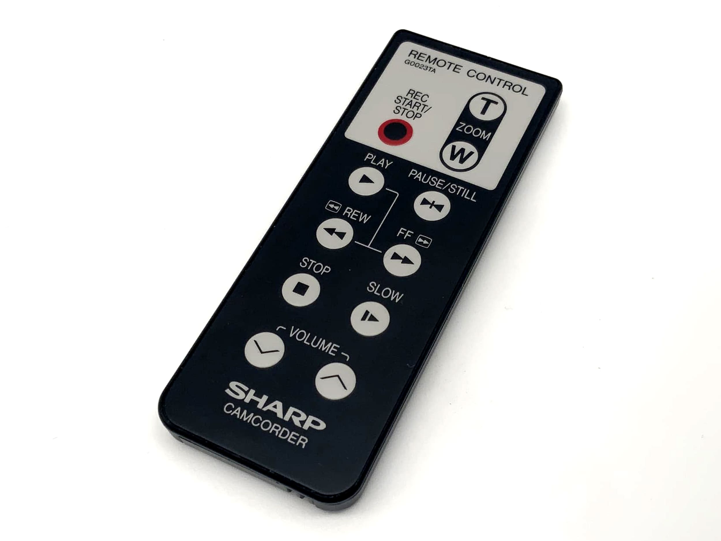 Sharp G0023TA black remote control for camcorders