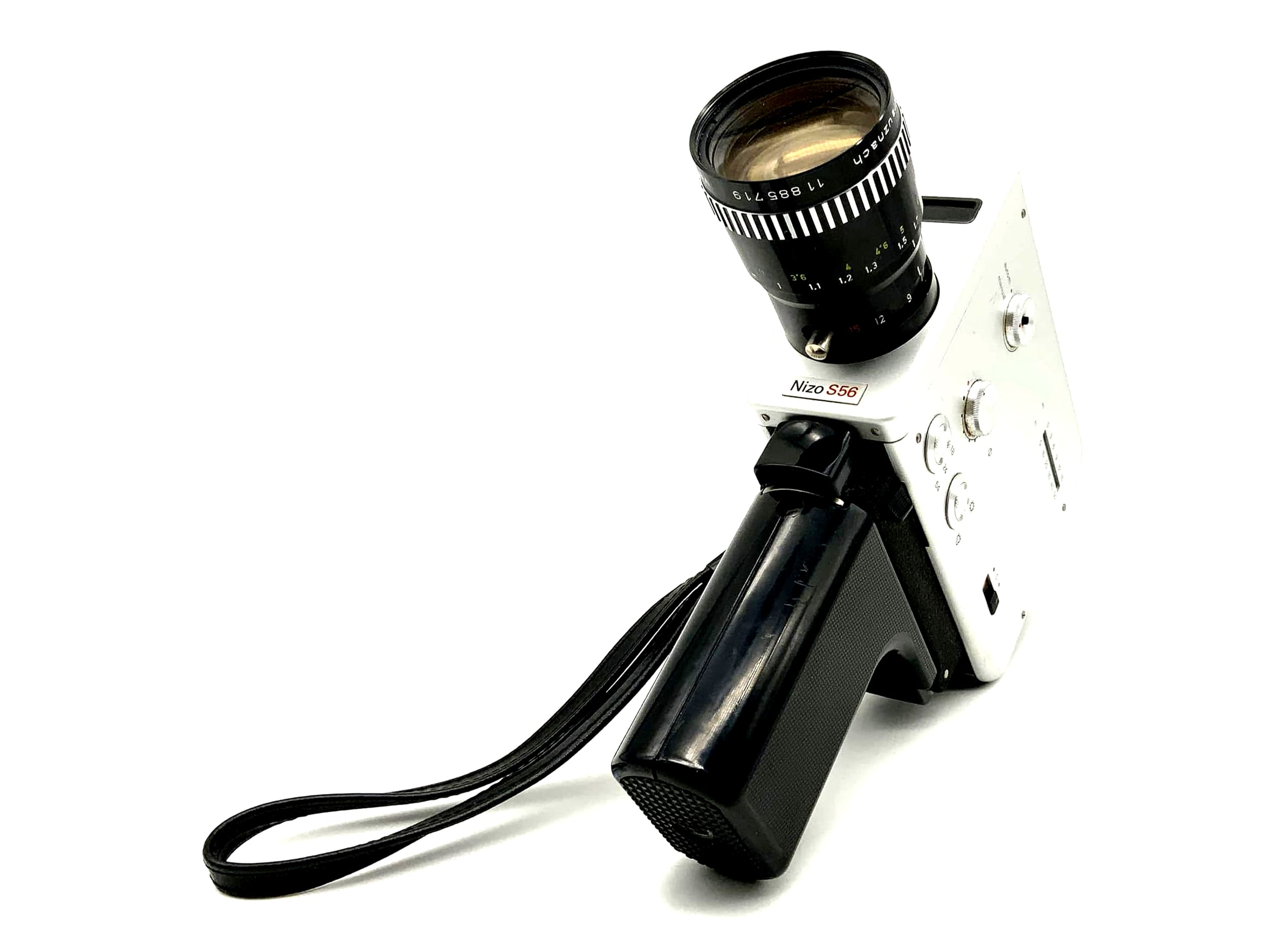 Braun Nizo S56 film camera Schneider Kreuznach Variogon 1:1.8/7-56 Super 8 camera