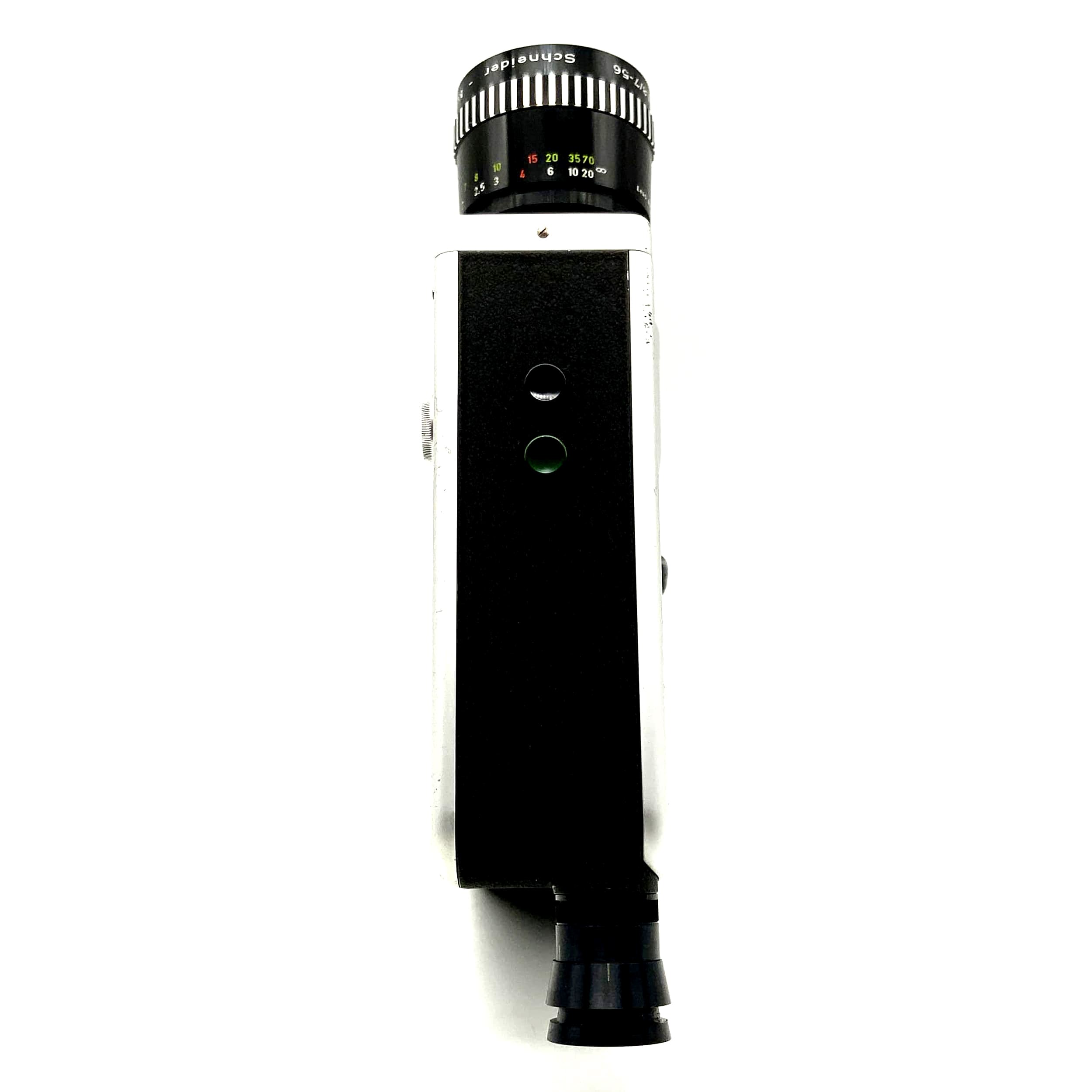 Braun Nizo S56 film camera Schneider Kreuznach Variogon 1:1.8/7-56 Super 8 camera