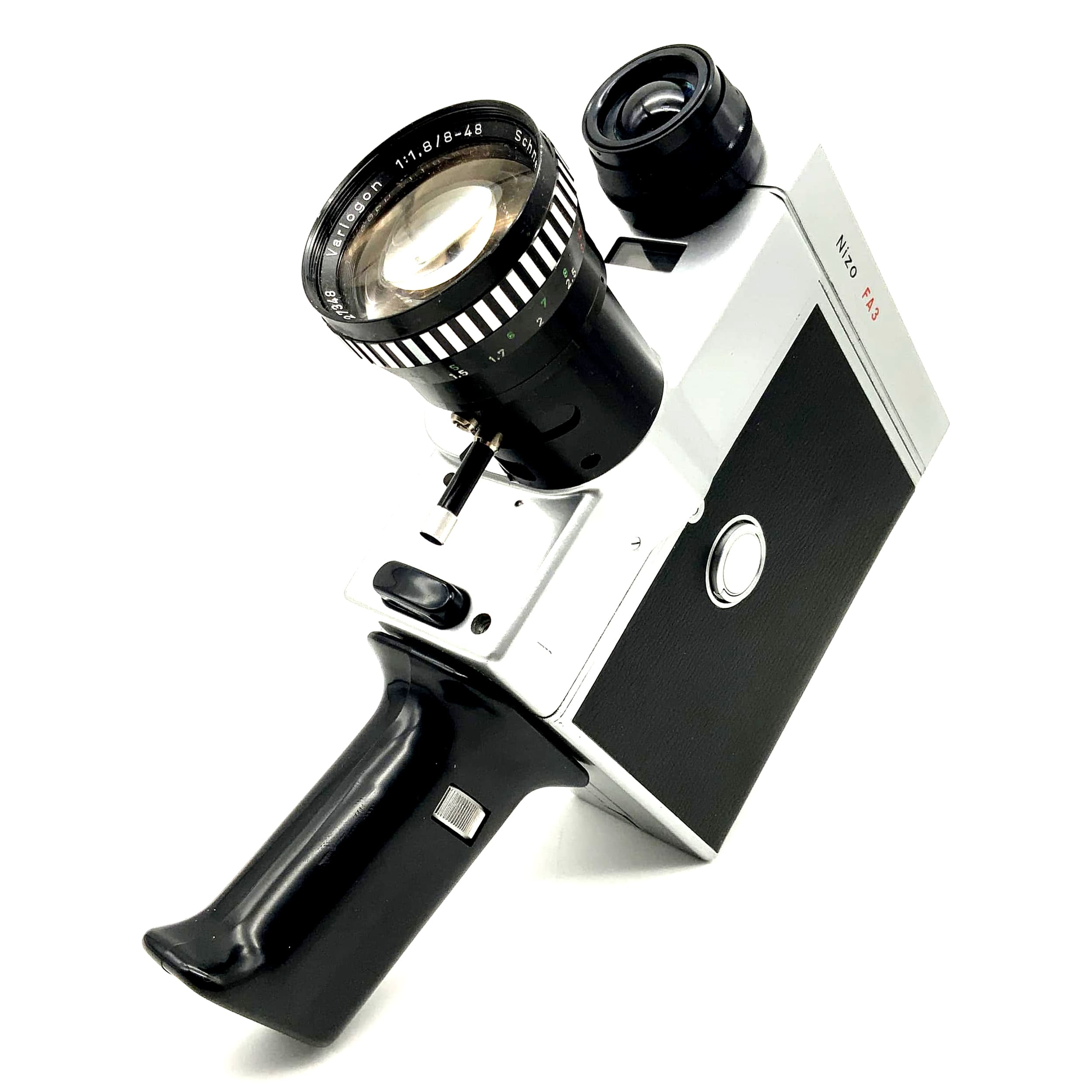 Braun Nizo FA3 film camera Schneider Kreuznach Variogon 1:1.8/8-48 Super 8 camera