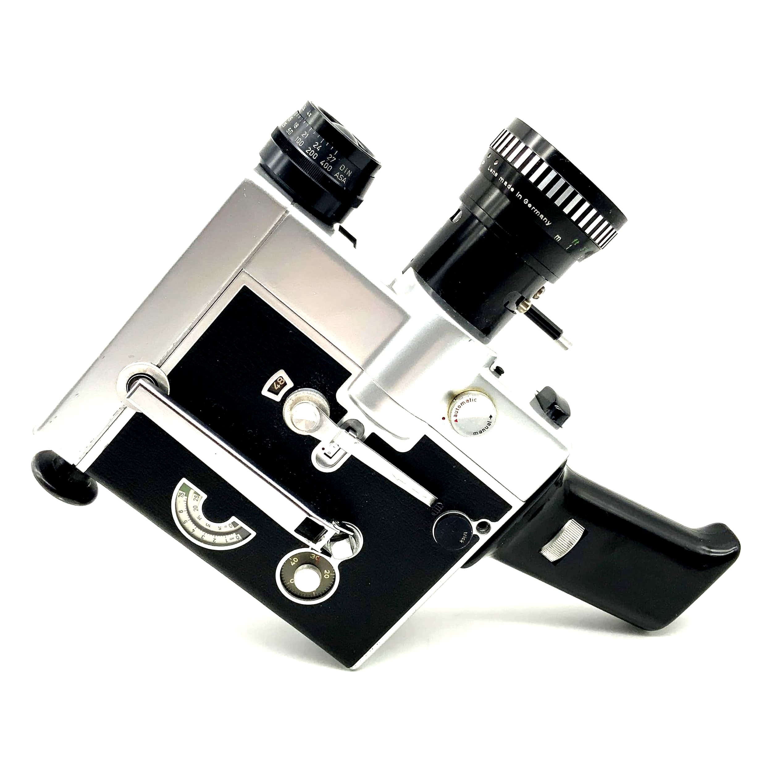 Braun Nizo FA3 film camera Schneider Kreuznach Variogon 1:1.8/8-48 Super 8 camera
