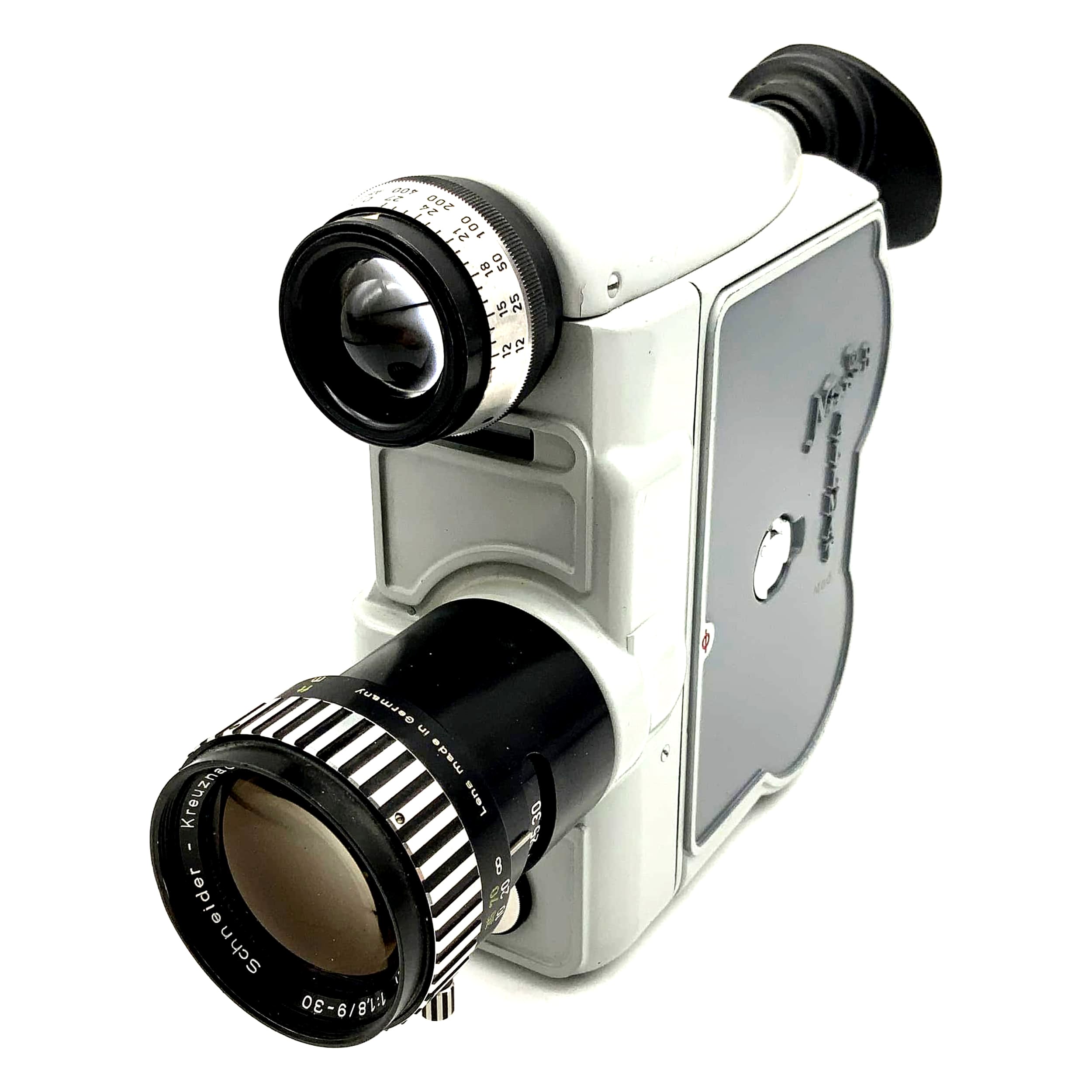 Braun Nizo-8 Allmat Mod.2 film camera with Variogon 1:1.8/9-30 Super 8 camera