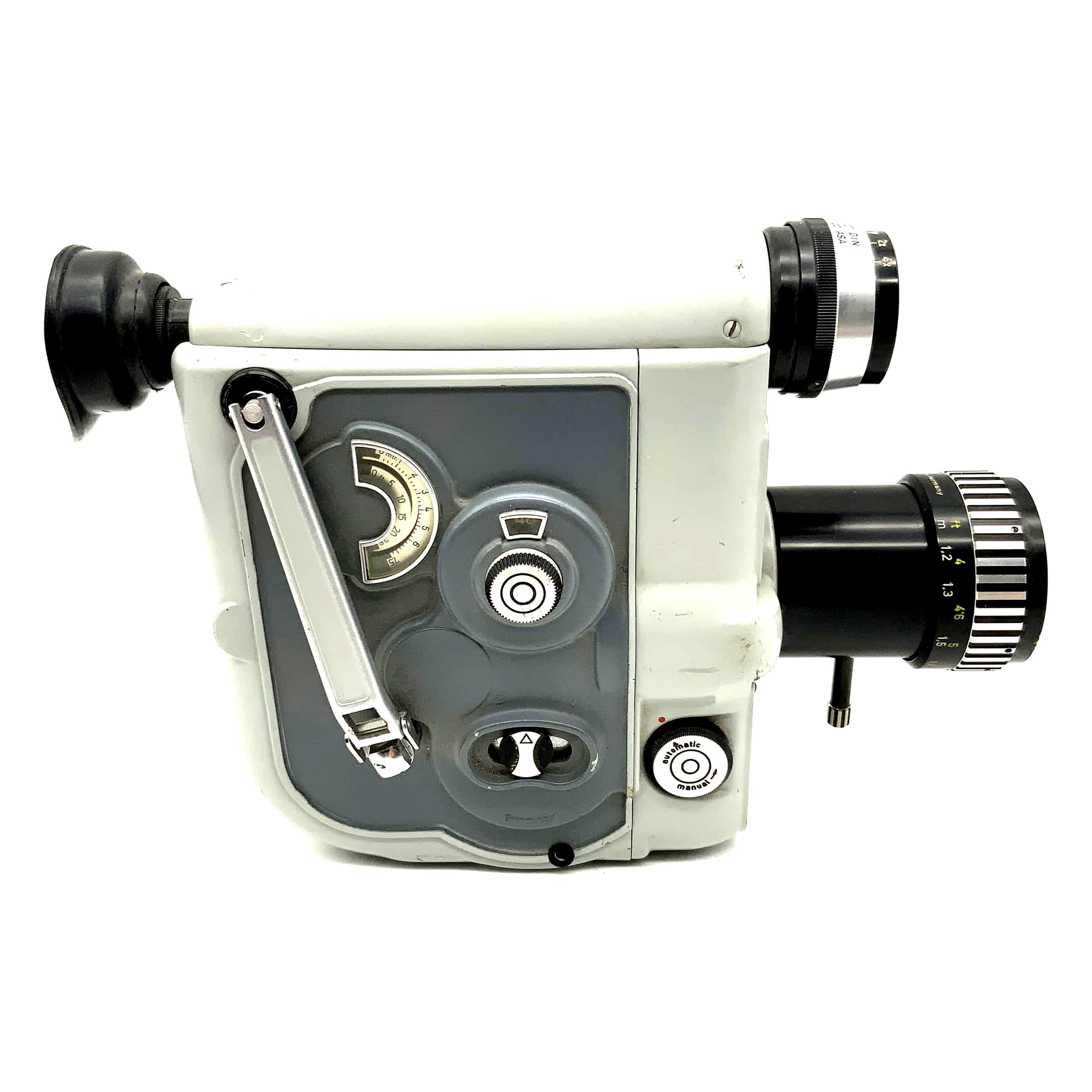 Braun Nizo-8 Allmat Mod.2 film camera with Variogon 1:1.8/9-30 Super 8 camera