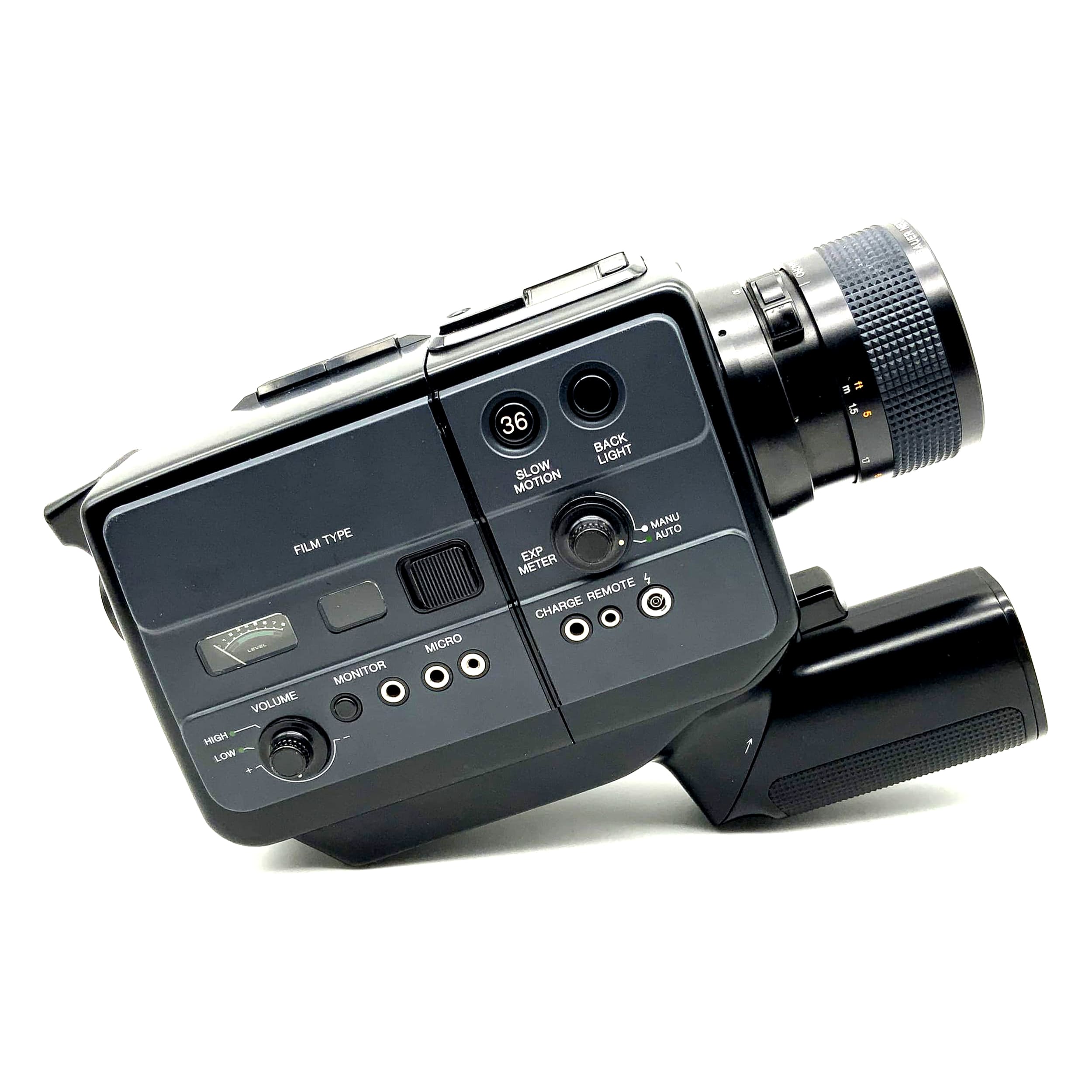 Bauer S108 sound film camera with Neovaron 1.7/7.5-60 Macro Super 8 camera