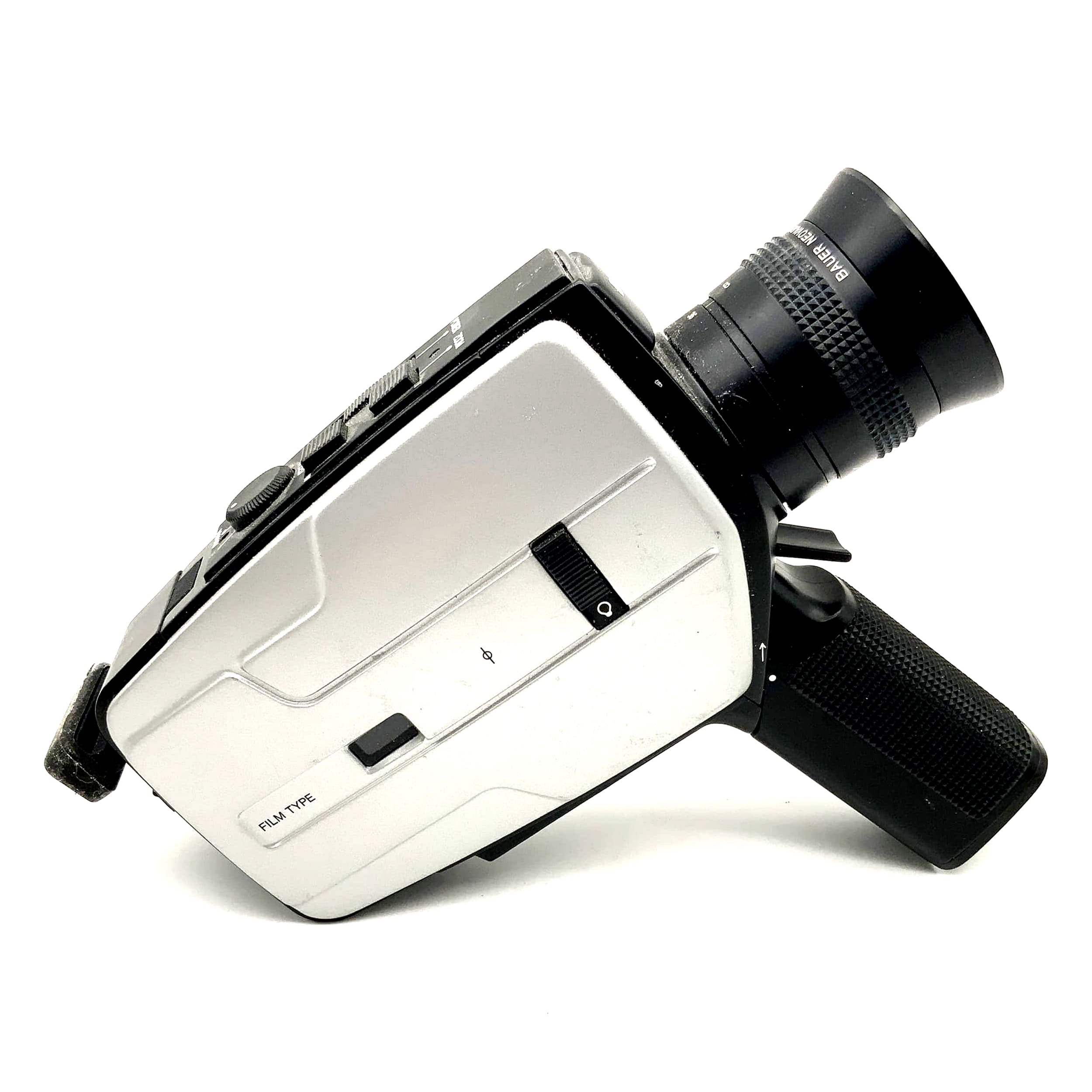 Bauer C14XL film camera with Neovaron 1.7/9-36 Super 8 camera movie camera