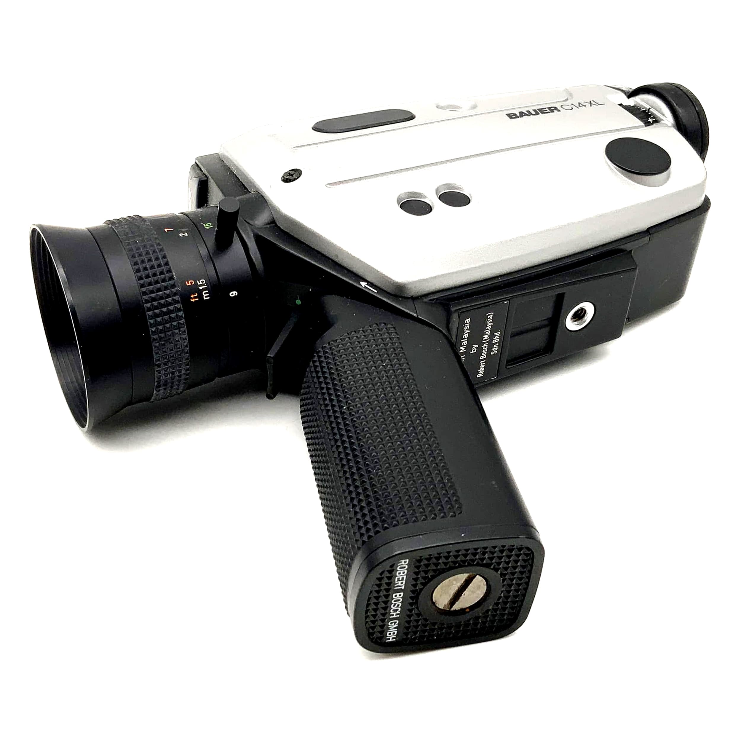 Bauer C14XL film camera with Neovaron 1.7/9-36 Super 8 camera movie camera