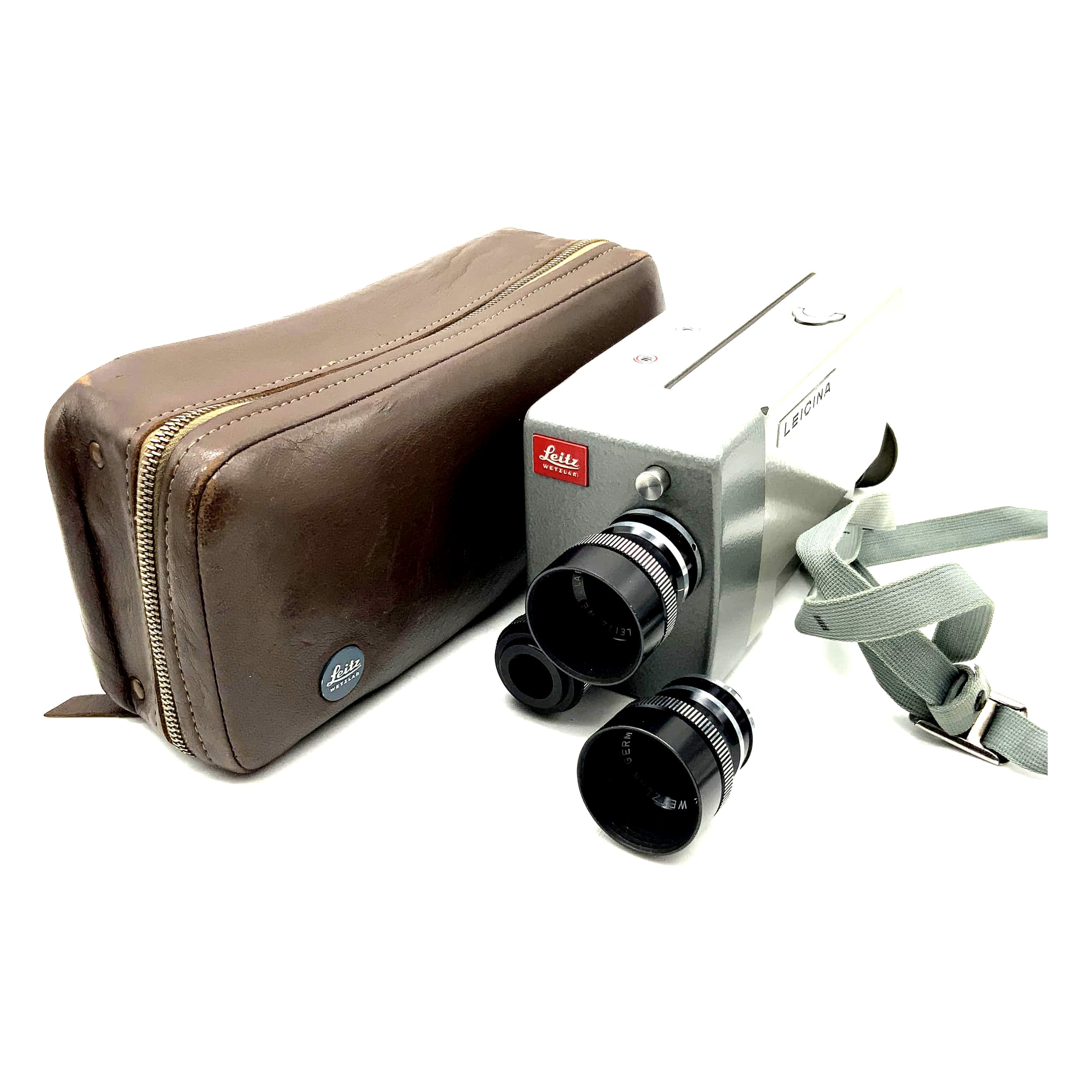 Leicina 85 film camera with 2 lenses &amp; bag Super 8 camera movie camera