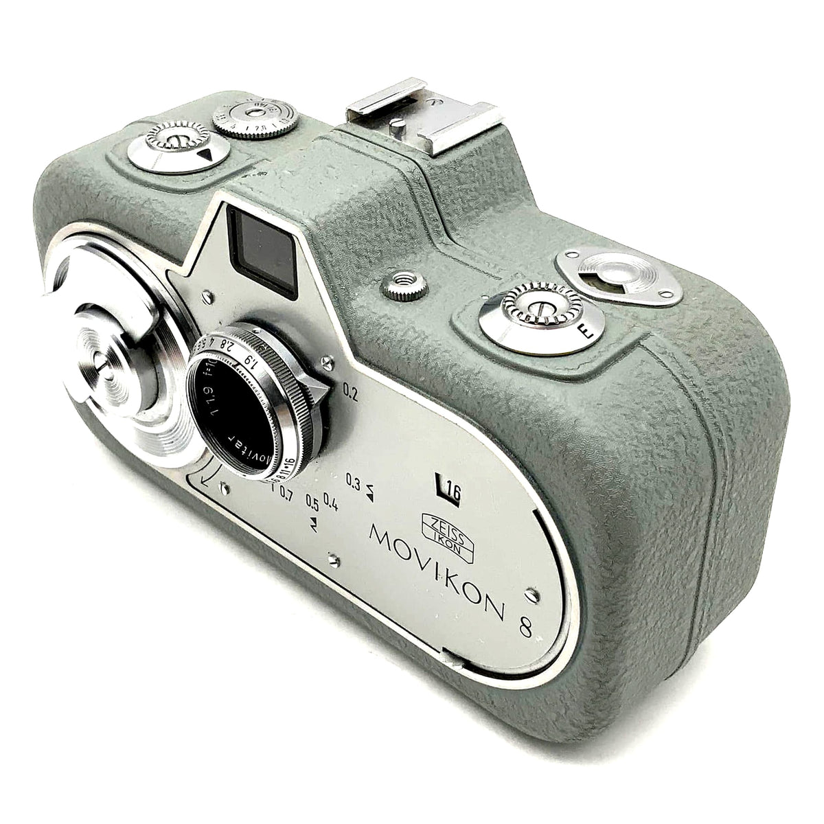 Zeiss Ikon Movikon 8 film camera with Movitar 1:1.9 f=10mm Super 8 camera