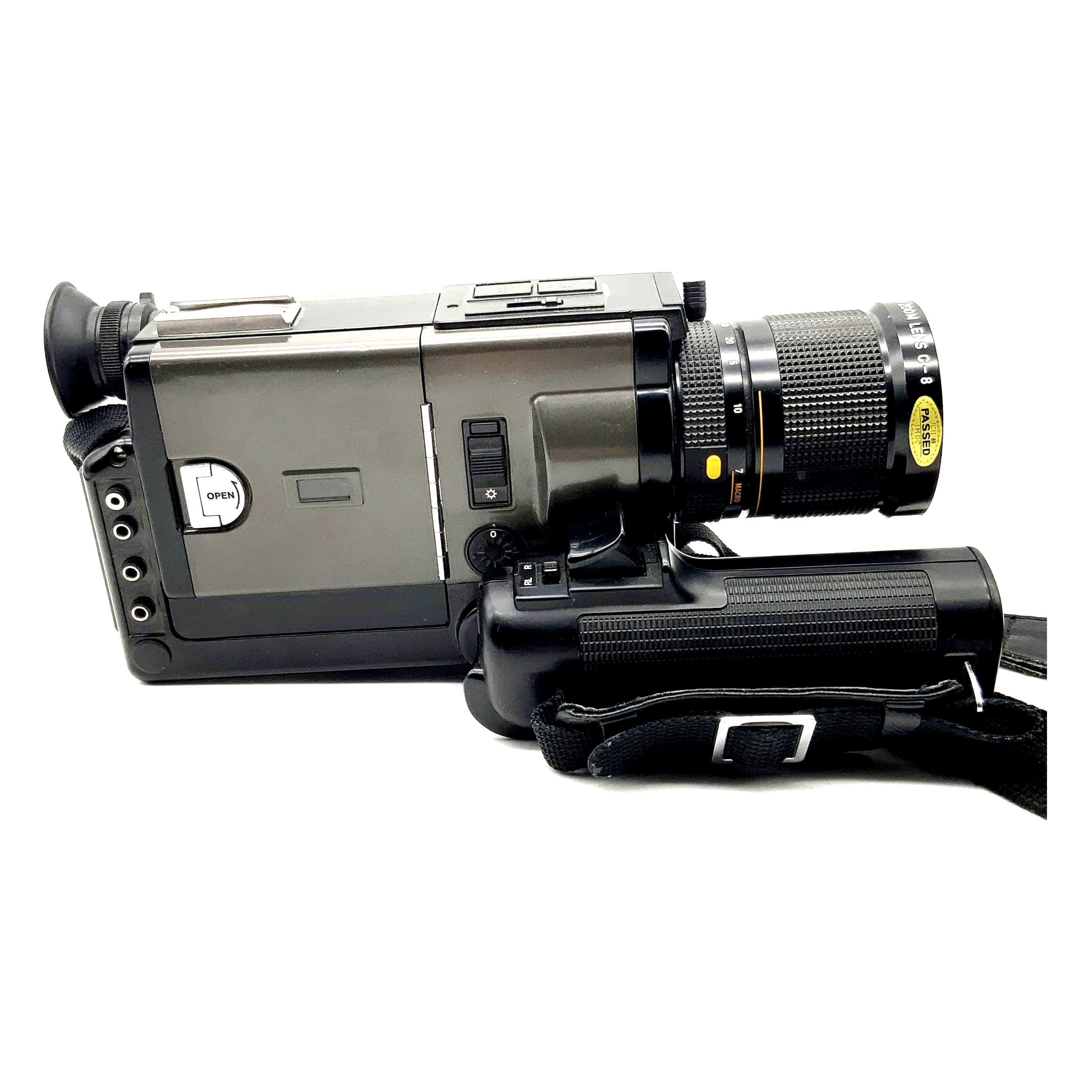 Canon 814 XL-S Film Camera with Zoom Lens C-8 7-56mm 1:1.4 Macro Super 8 Camera