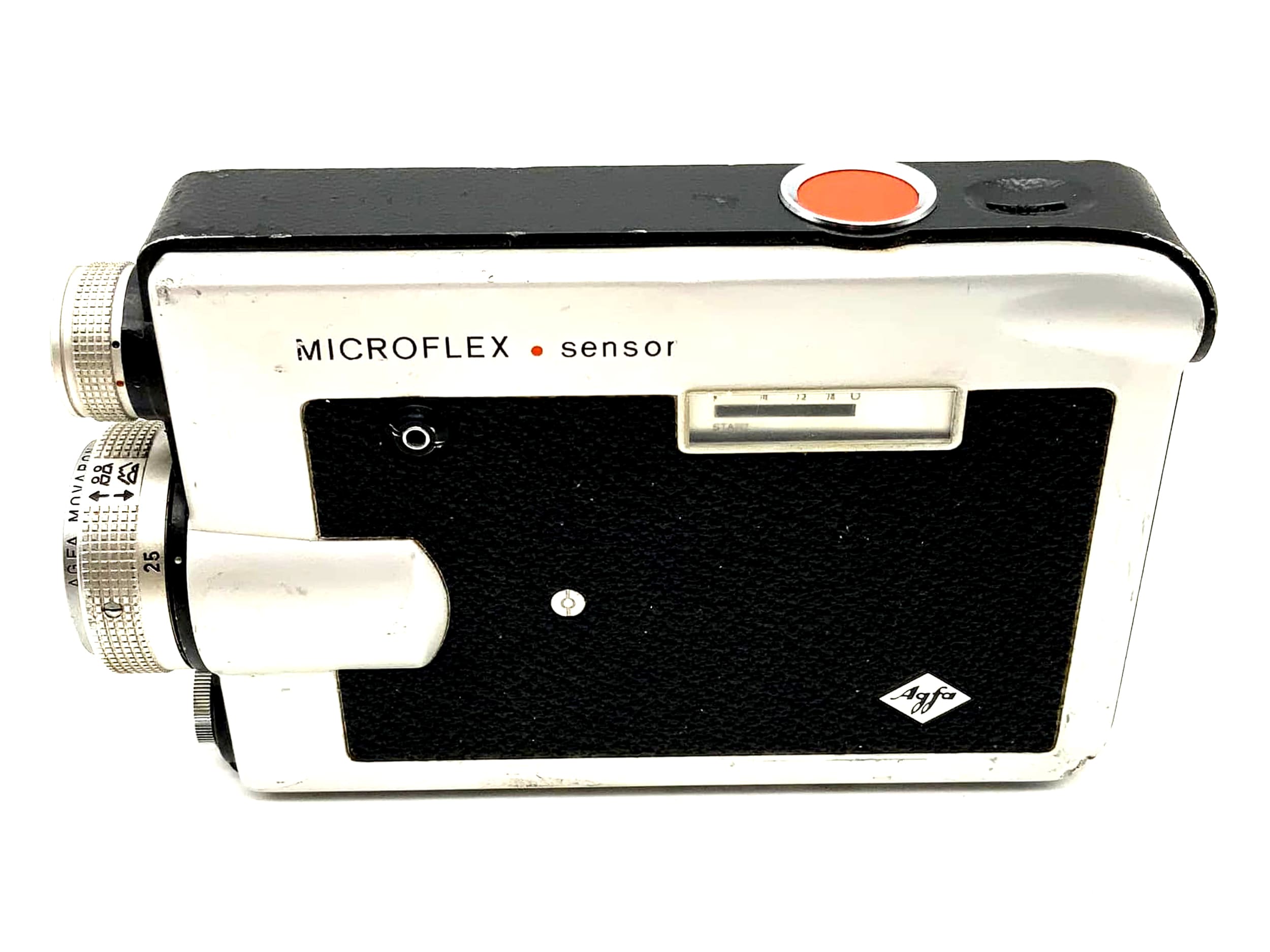 Agfa Microflex sensor film camera with Movaron 1:1.9/10-25 Super 8 camera