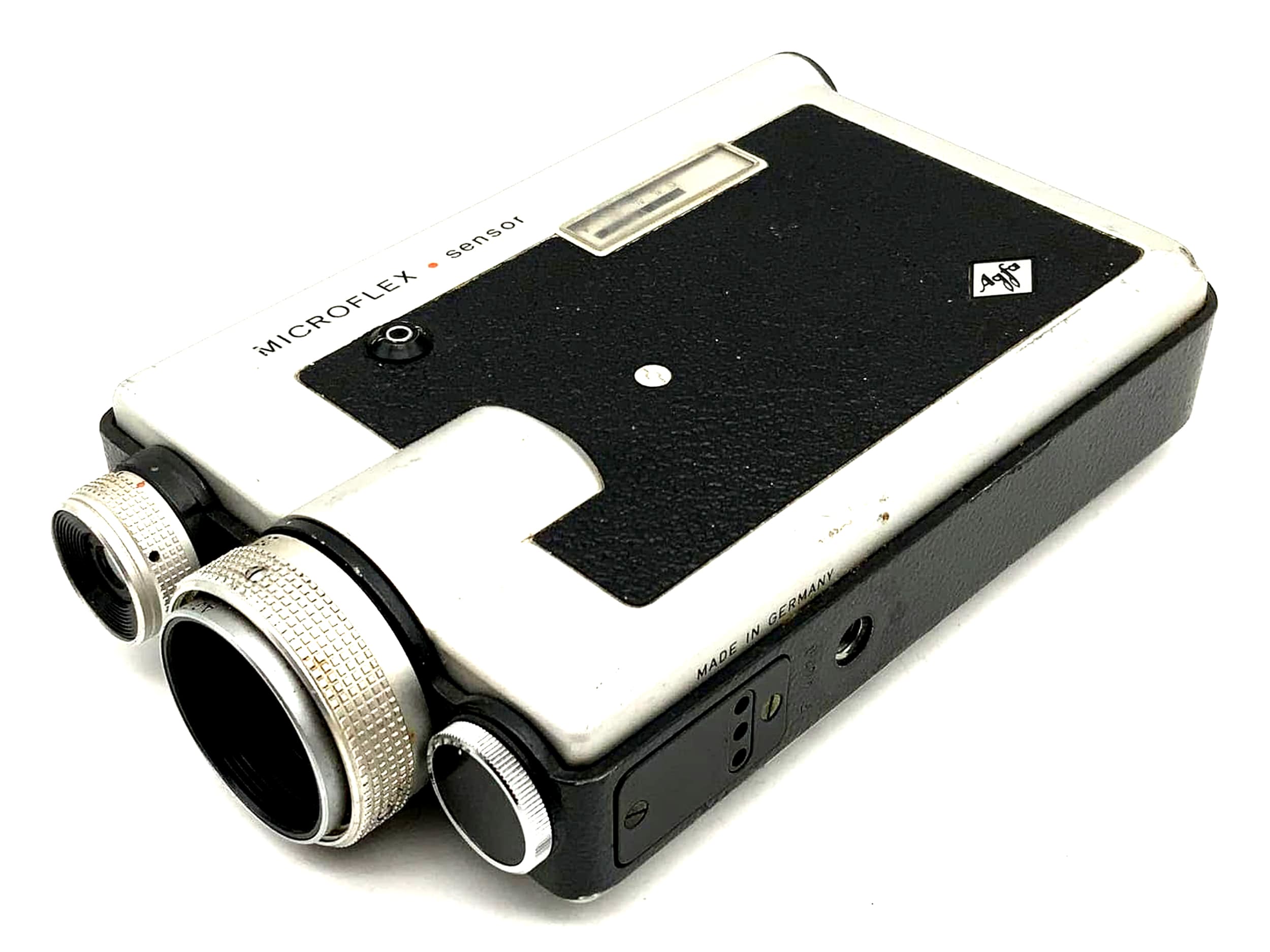 Agfa Microflex sensor film camera with Movaron 1:1.9/10-25 Super 8 camera