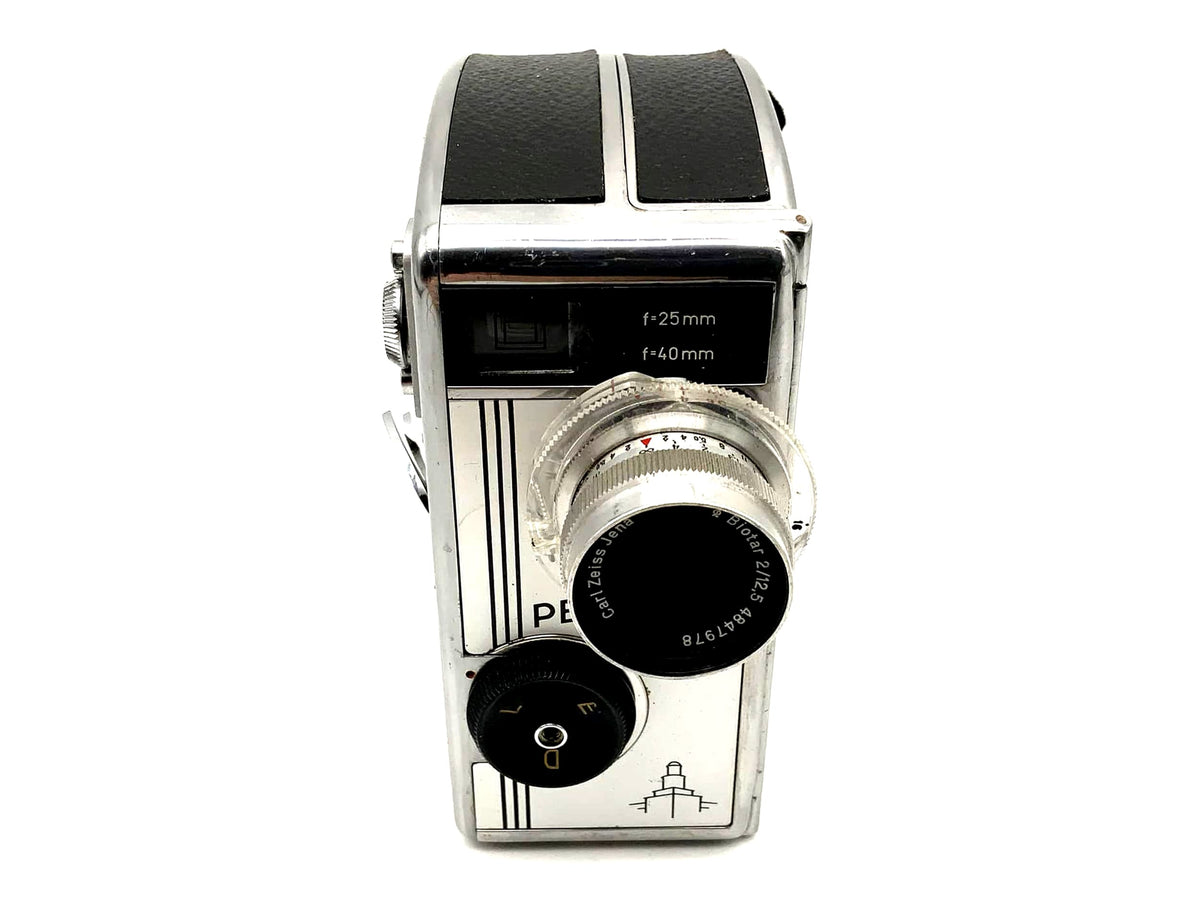 Pentacon Pentaka 8 film camera with Carl Zeiss Biotar 2/12.5 Super 8 camera