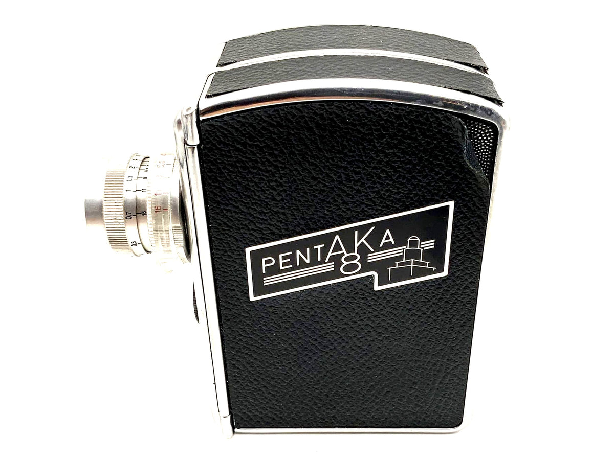 Pentacon Pentaka 8 film camera with Carl Zeiss Biotar 2/12.5 Super 8 camera