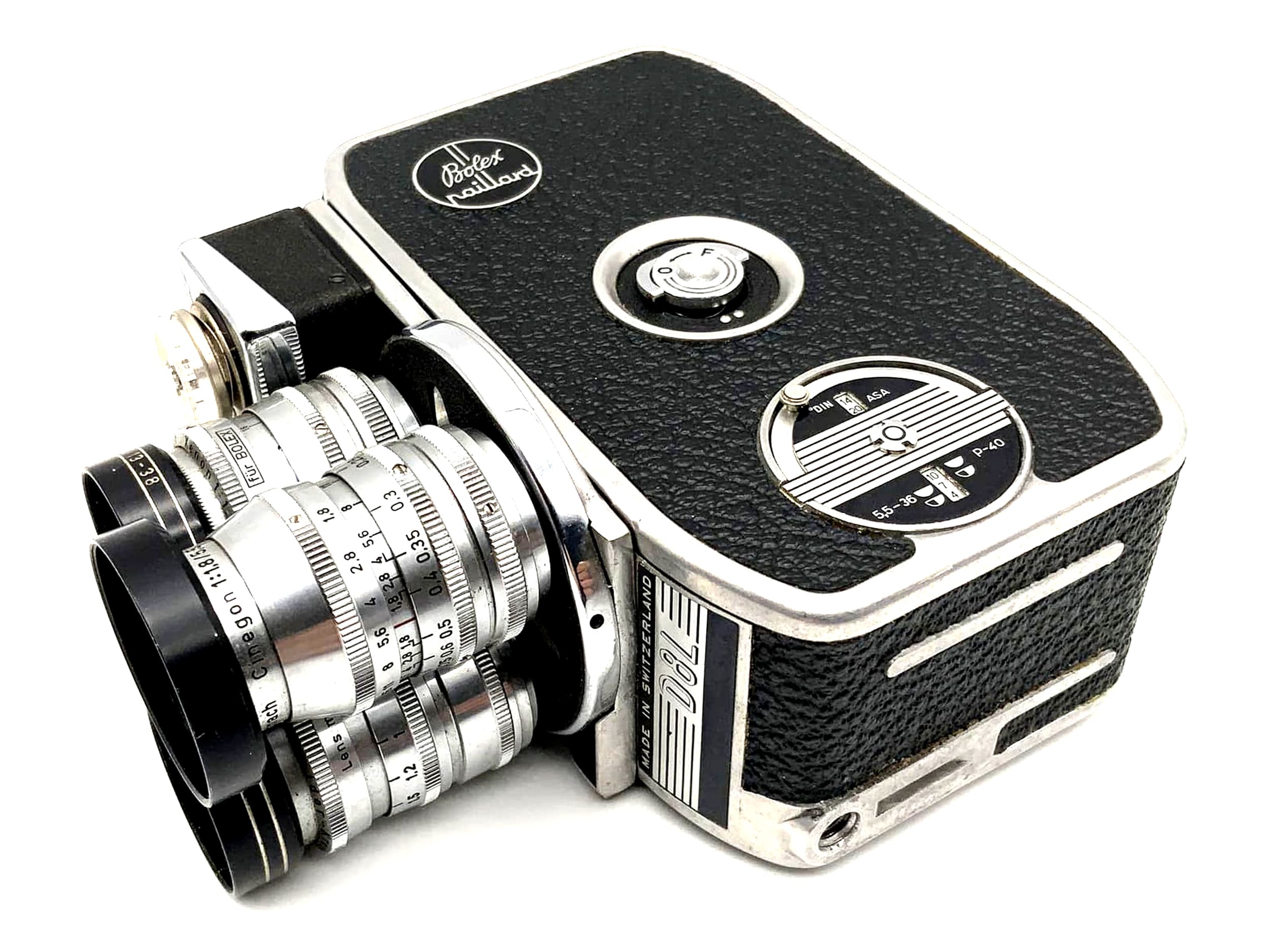 Bolex D8L Paillard film camera Super 8 camera movie camera