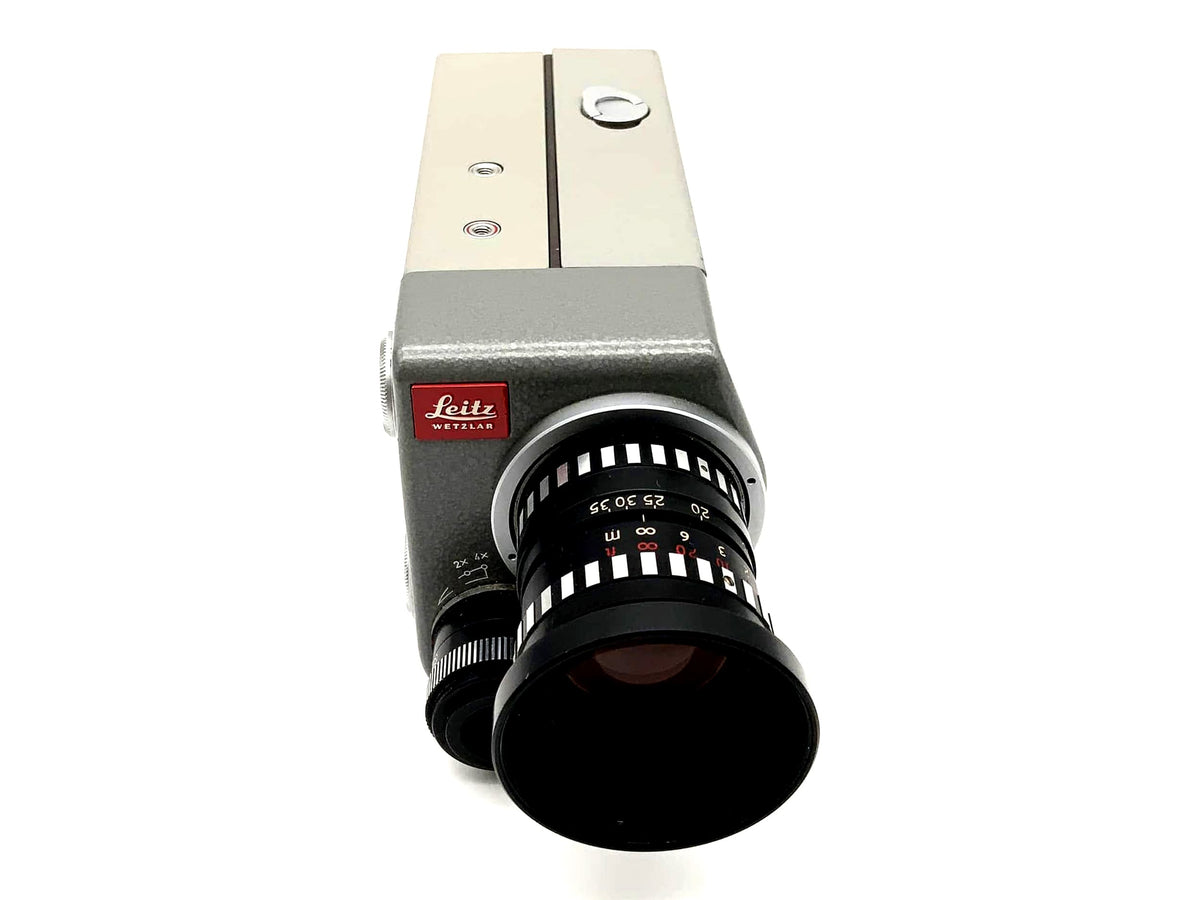 Leitz Leicina 8SV film camera with Leicina Vario 1:1.8/7.5-35mm Super 8 lens