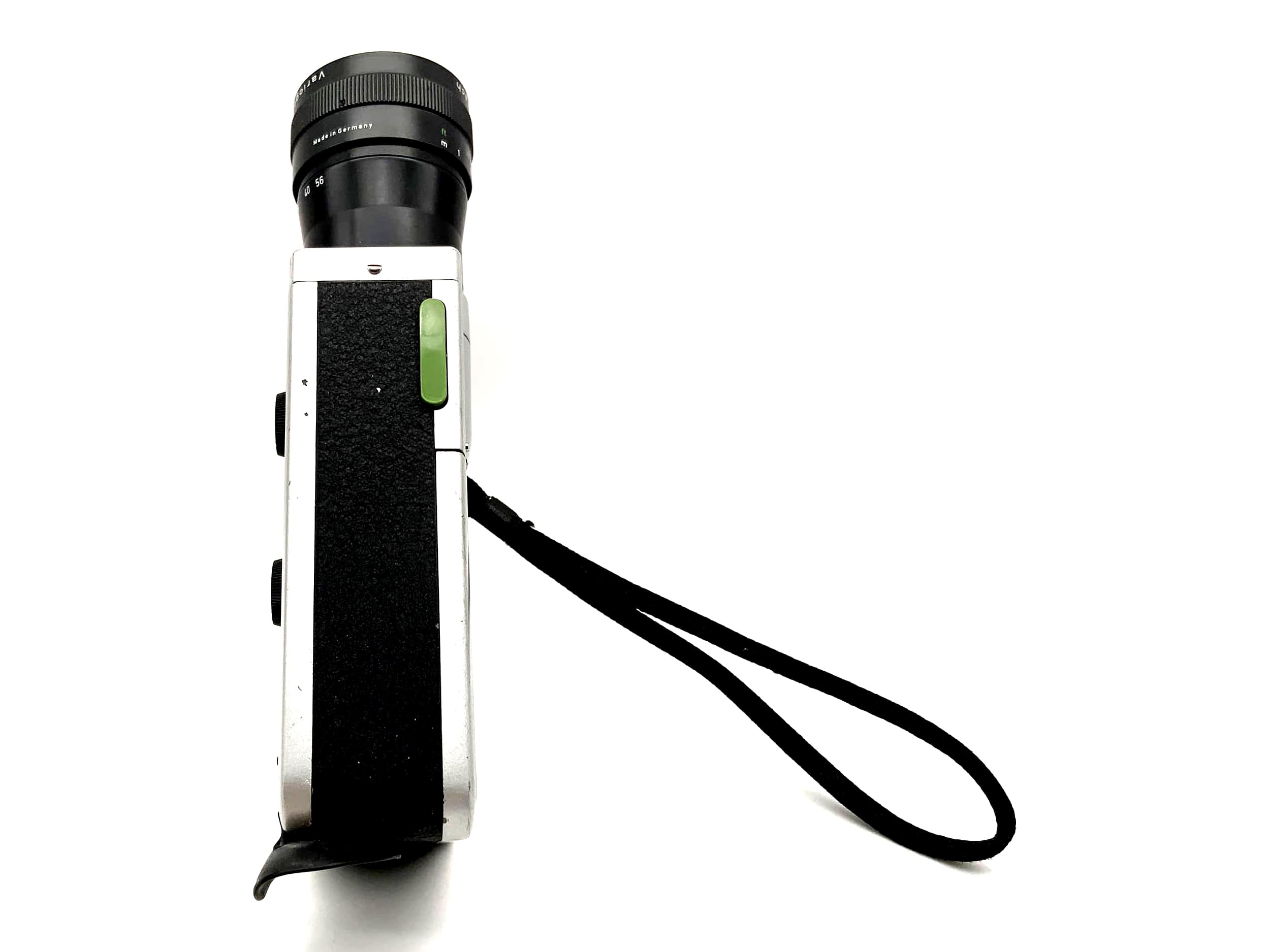 Braun Nizo 156 XL film camera with Schneider-Kreuznach Variogon 1:1.8/7-56 Super 8 lens