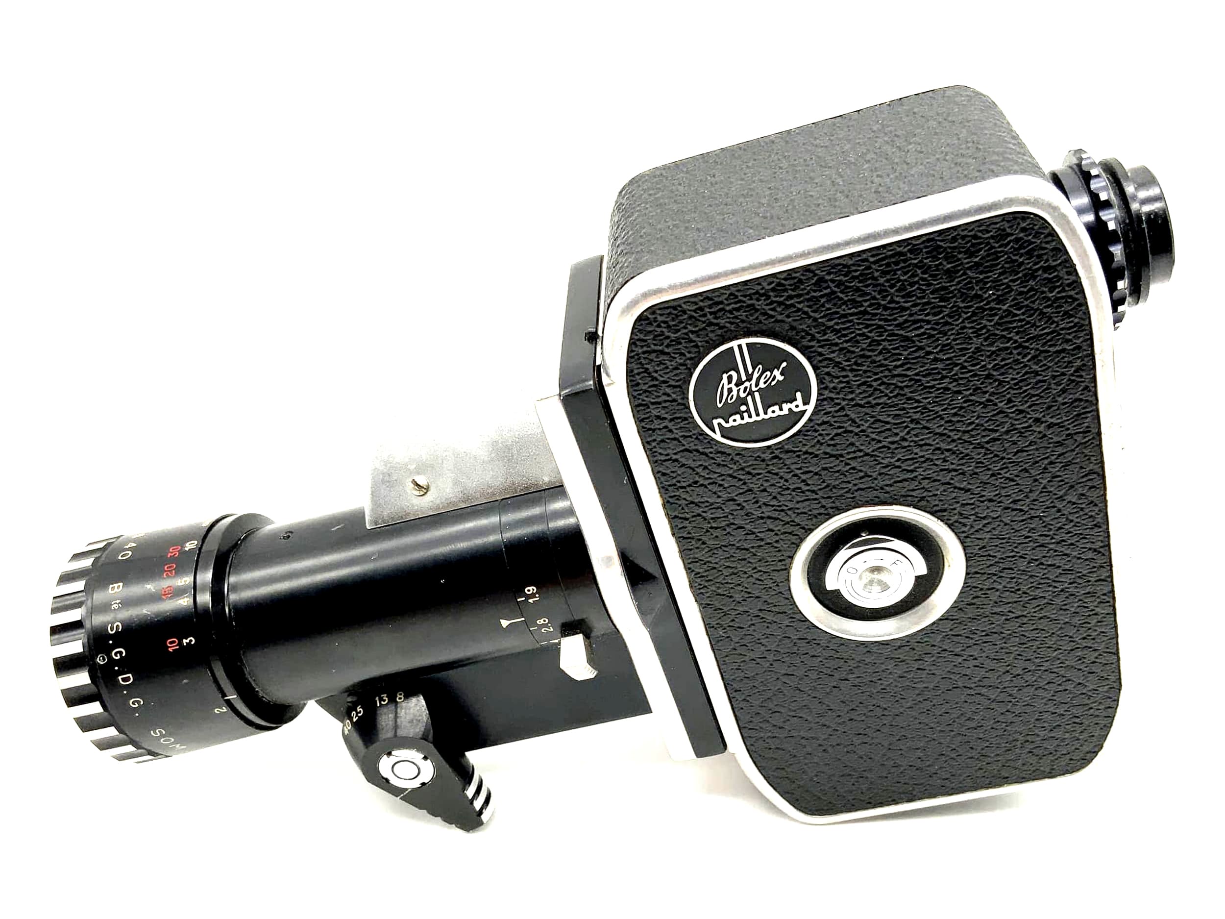 Bolex P1 Zoom Reflex film camera with Pan Cinor 1:1.9 f=8-40mm Super 8 camera