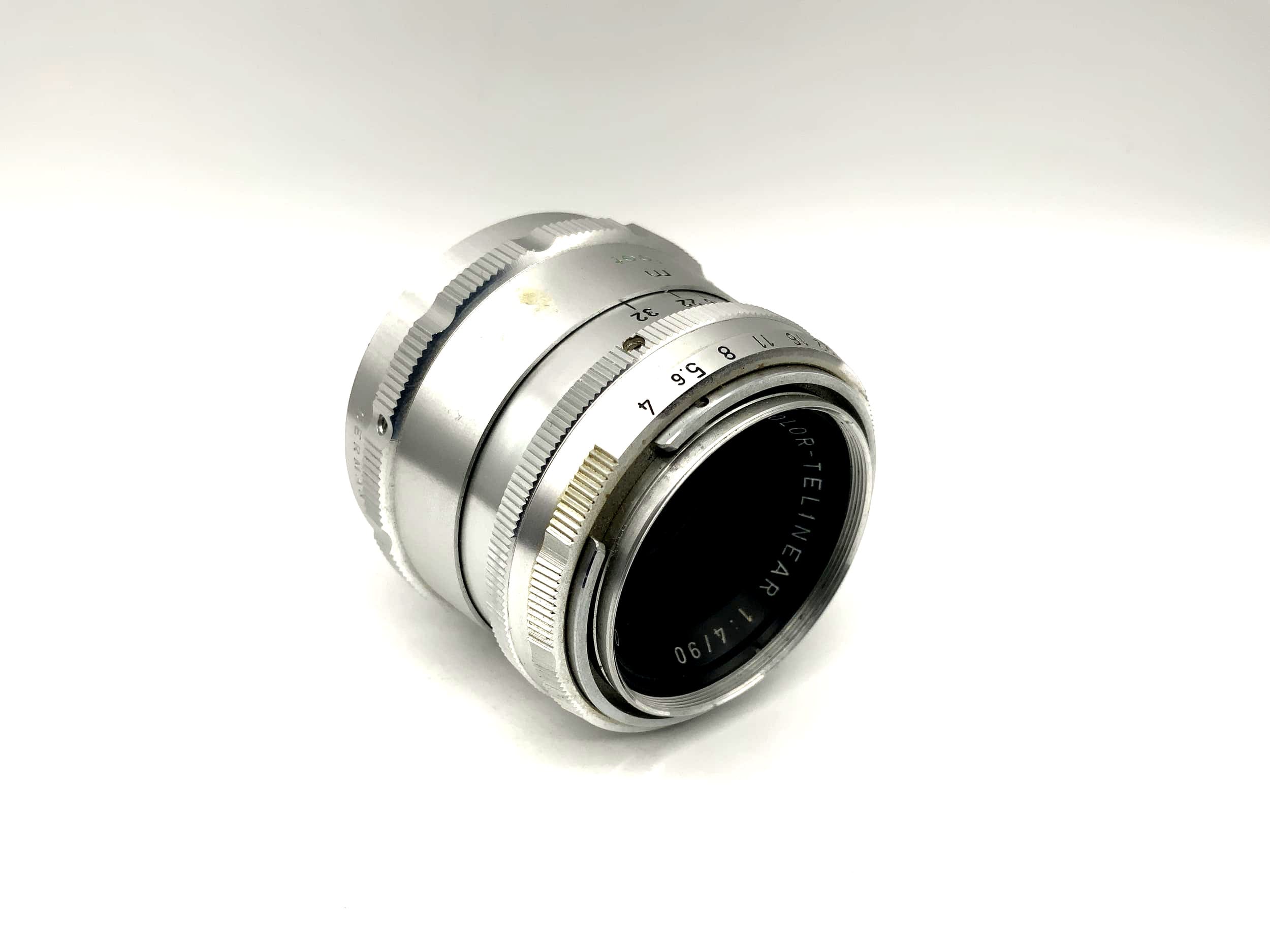 Agfa 90mm 1:4 Lens Ambi Silette Color-Telinar Camera Lens (Ambifex)