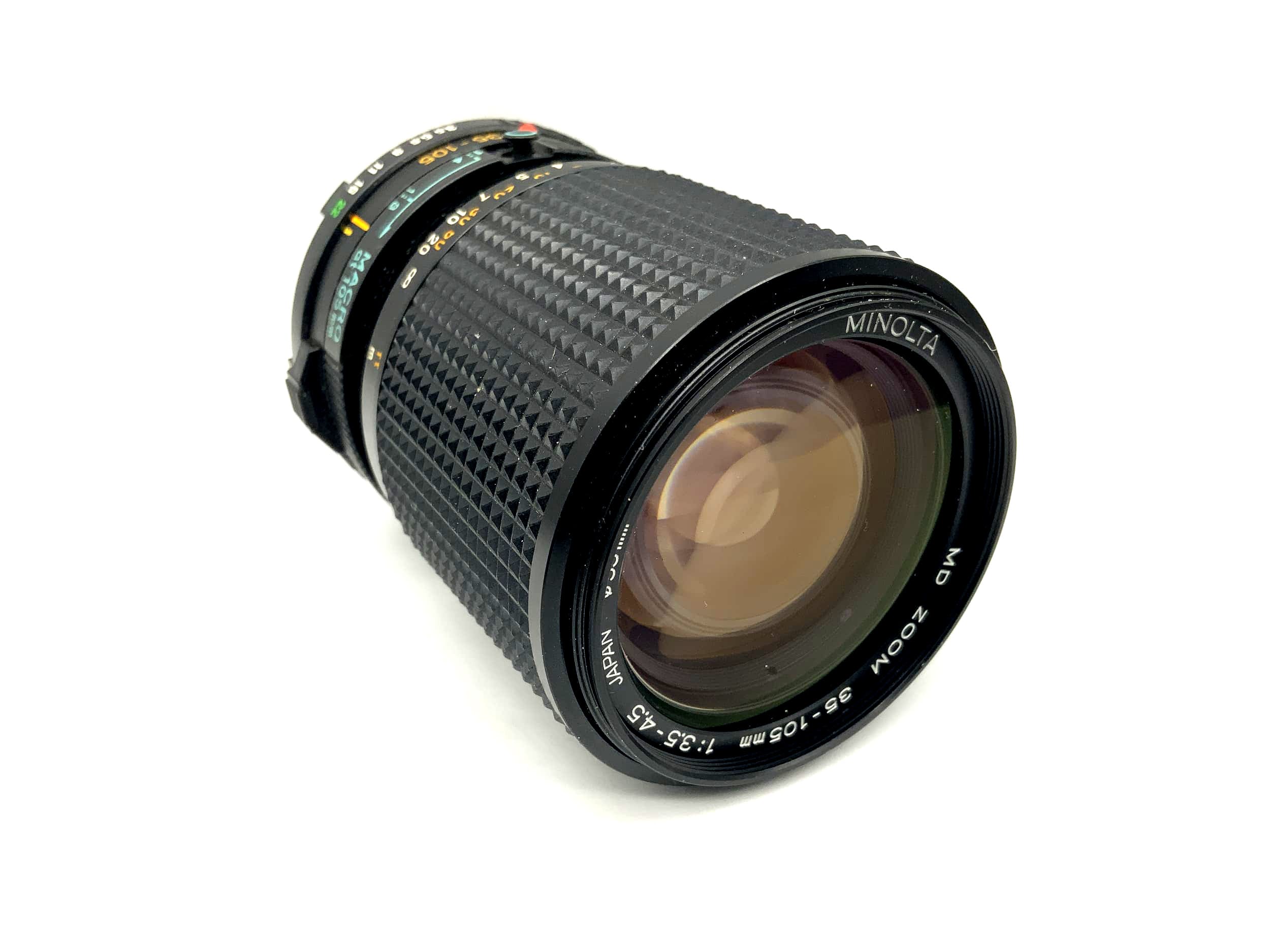 Minolta 35-105mm 1:3.5-4.5 Lens Macro Zoom Camera Camera Lens (Minolta MD)