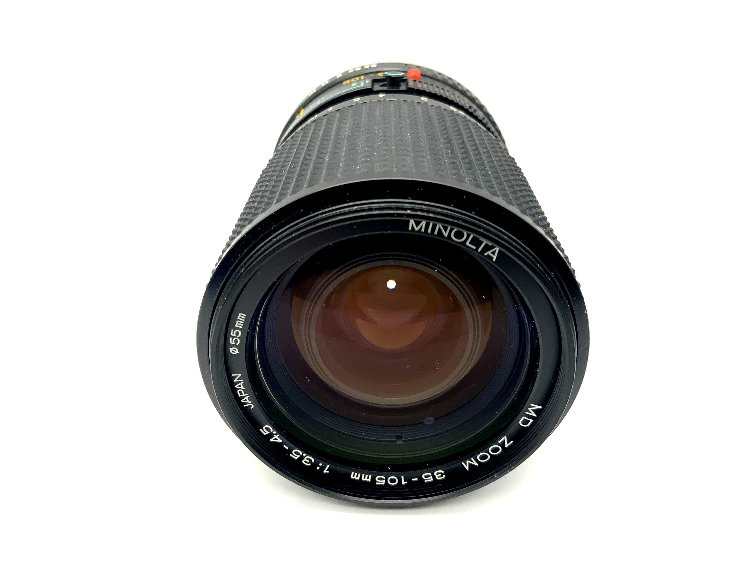 Minolta 35-105mm 1:3.5-4.5 Lens Macro Zoom Camera Camera Lens (Minolta MD)