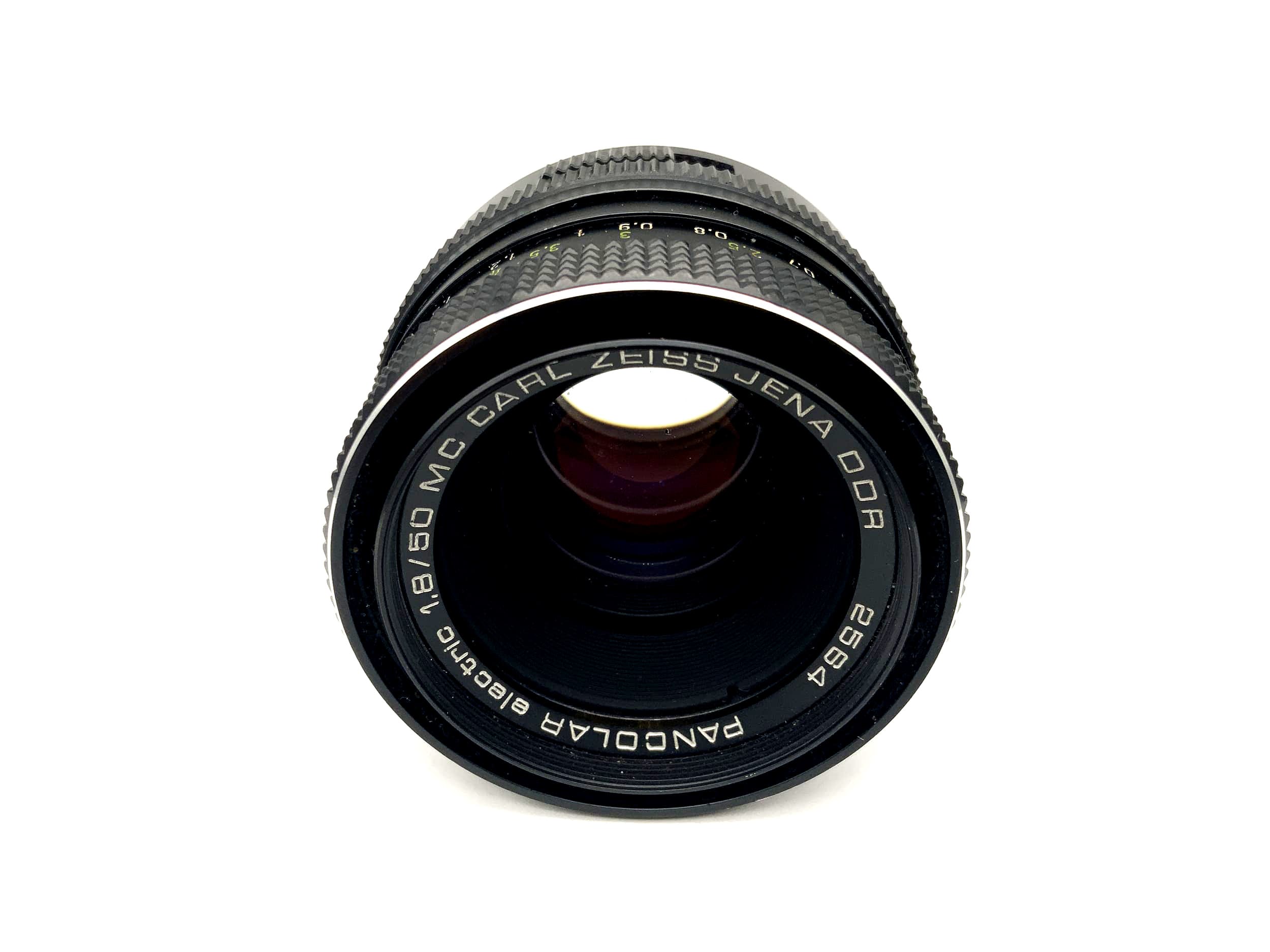 Carl Zeiss 50mm 1:1.8 Lens MC Pancolar electric DDR Camera Lens (M42)