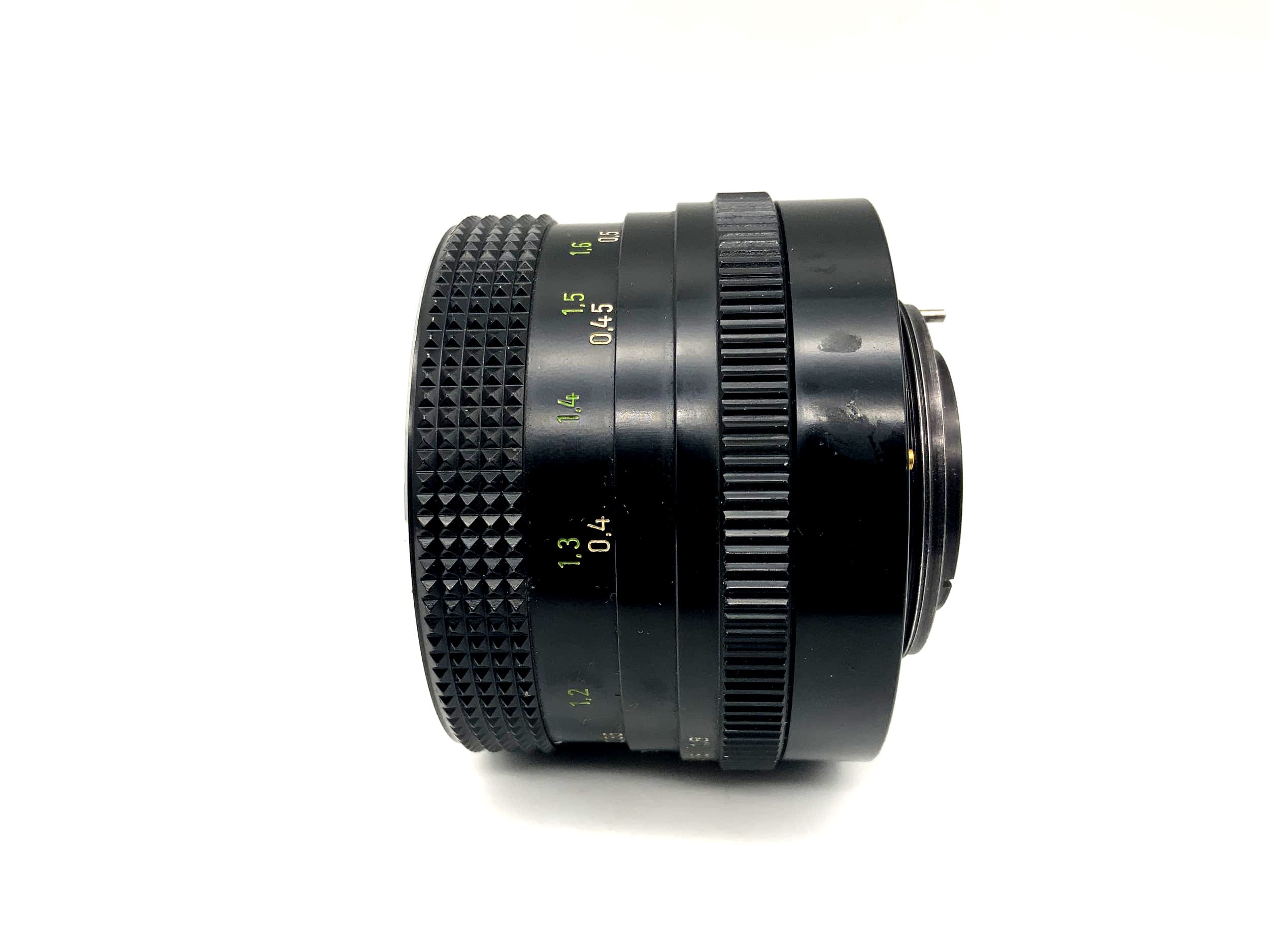 Carl Zeiss 50mm 1:1.8 Lens MC Pancolar electric DDR Camera Lens (M42)